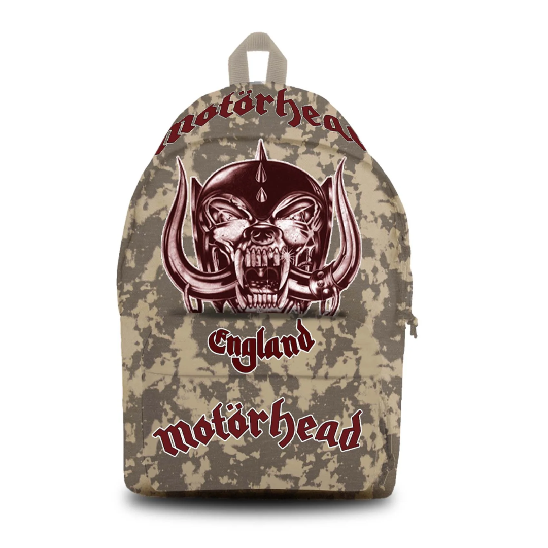 MOTORHEAD - ENGLAND - WHITE DAYPACK