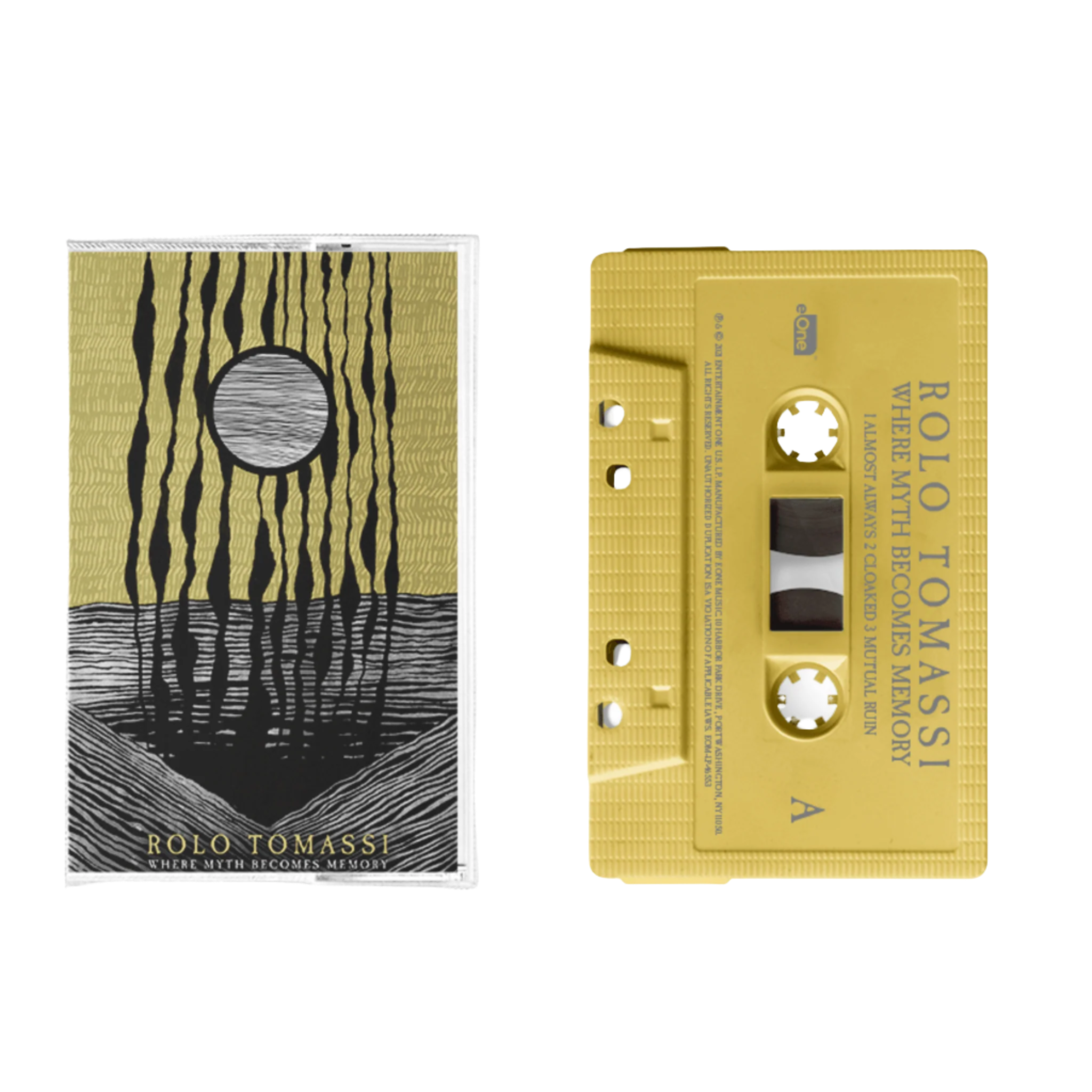 Rolo Tomassi - Where Myth Becomes Memory Yellow Cassette
