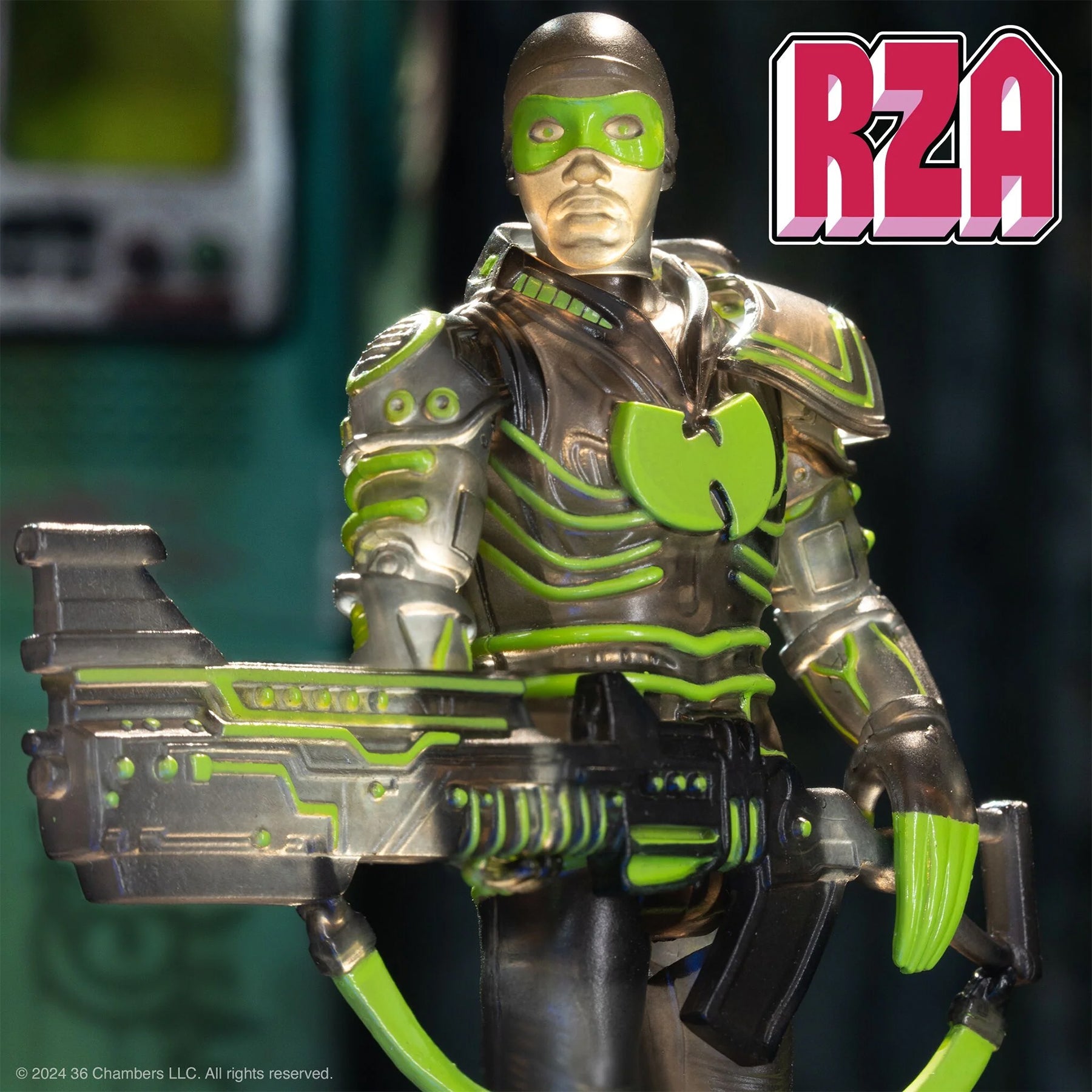 RZA REACTION FIGURE WAVE 4 - BOBBY DIGITAL (CLEAR)