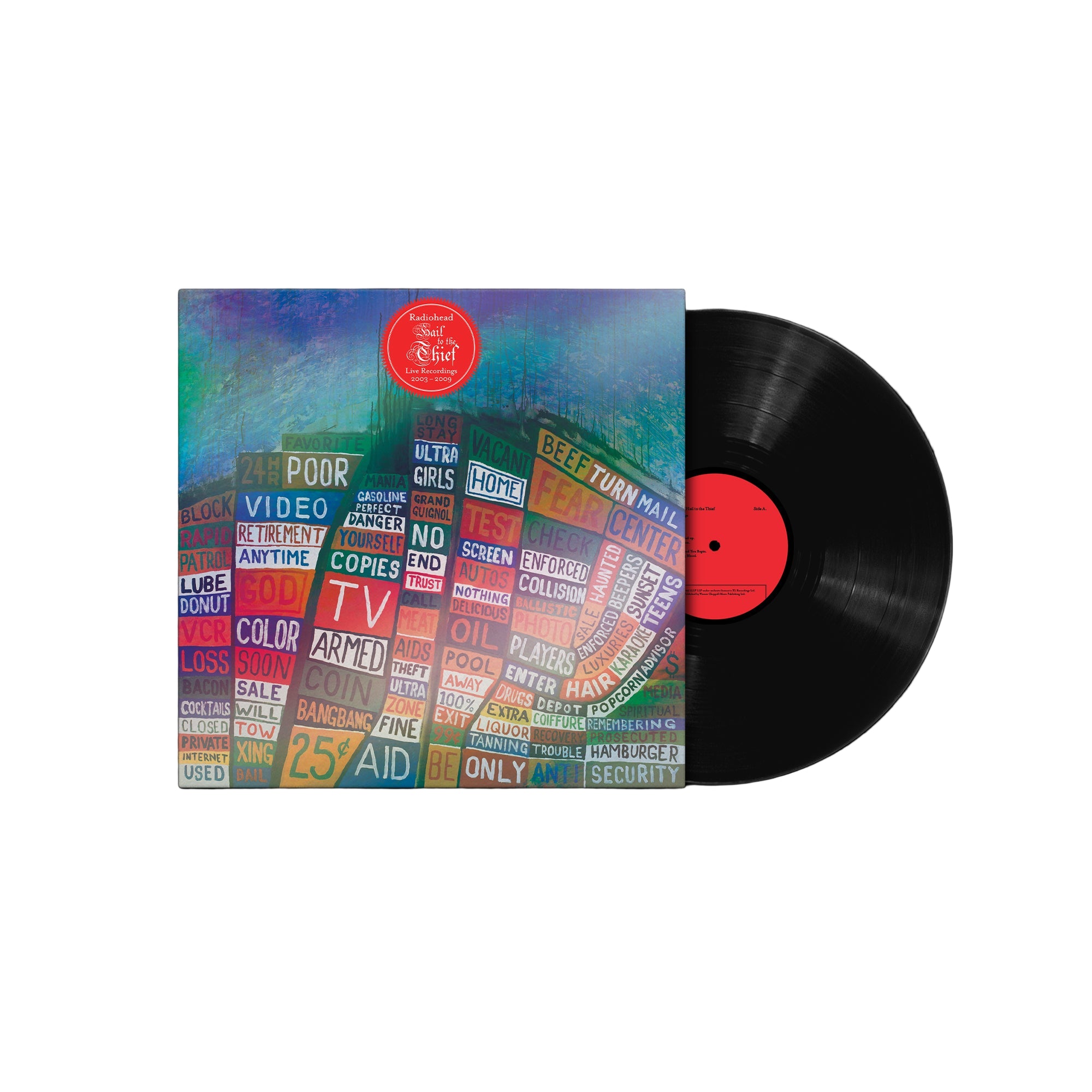 RADIOHEAD 'HAIL TO THE THIEF LIVE RECORDINGS 2003-2009' LP