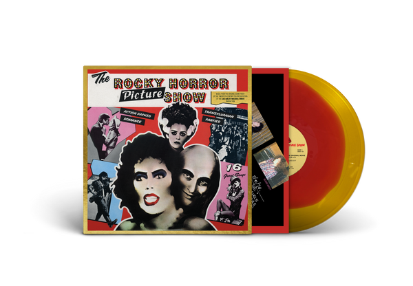 THE ROCKY HORROR PICTURE SHOW SOUNDTRACK LP (50th Anniversary, Red/Gol THE ROCKY HORROR PICTURE SHOW SOUNDTRACK LP (50th Anniversary, Red/Gol