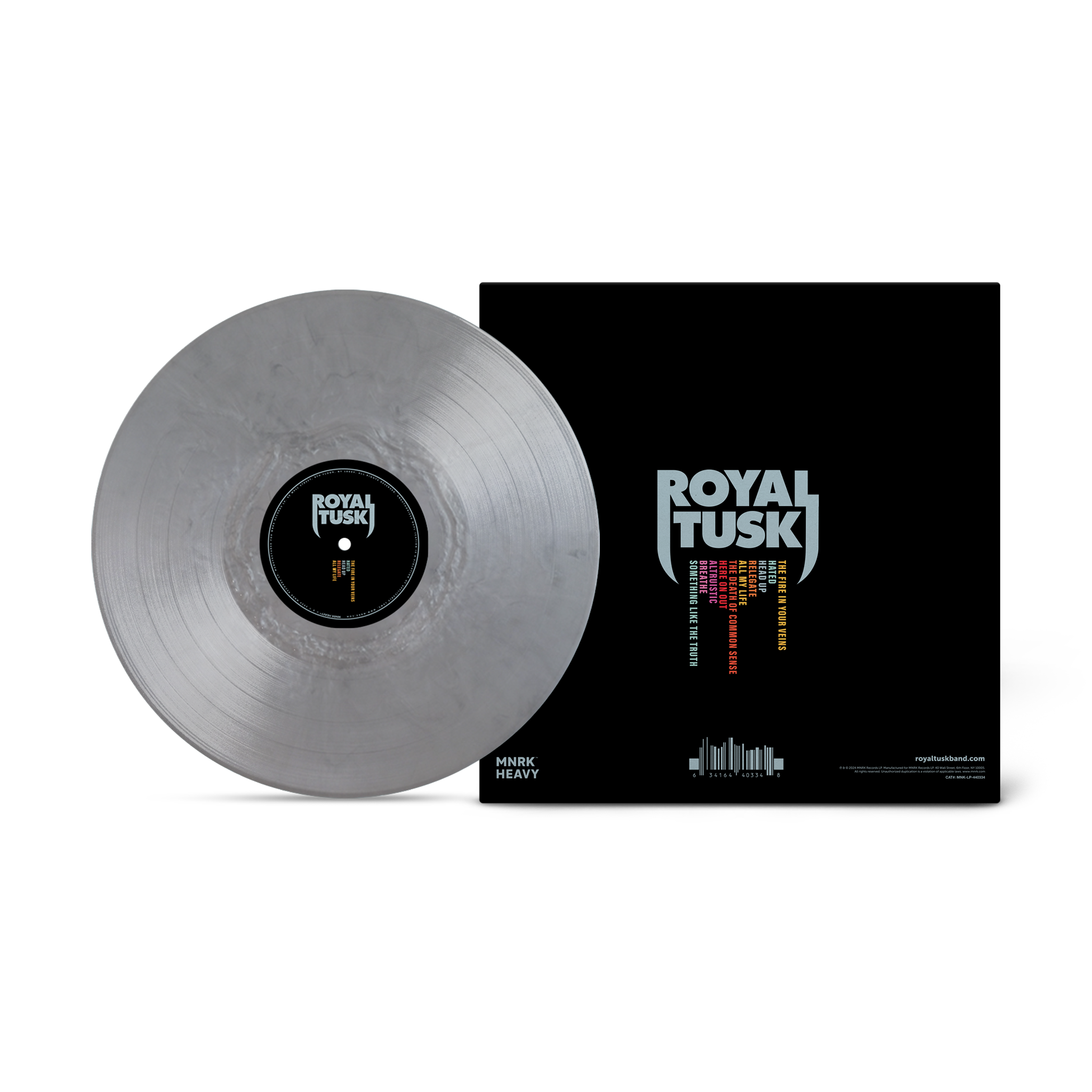 ROYAL TUSK 'ALTRUISTIC' LP (Silver Nugget Vinyl)
