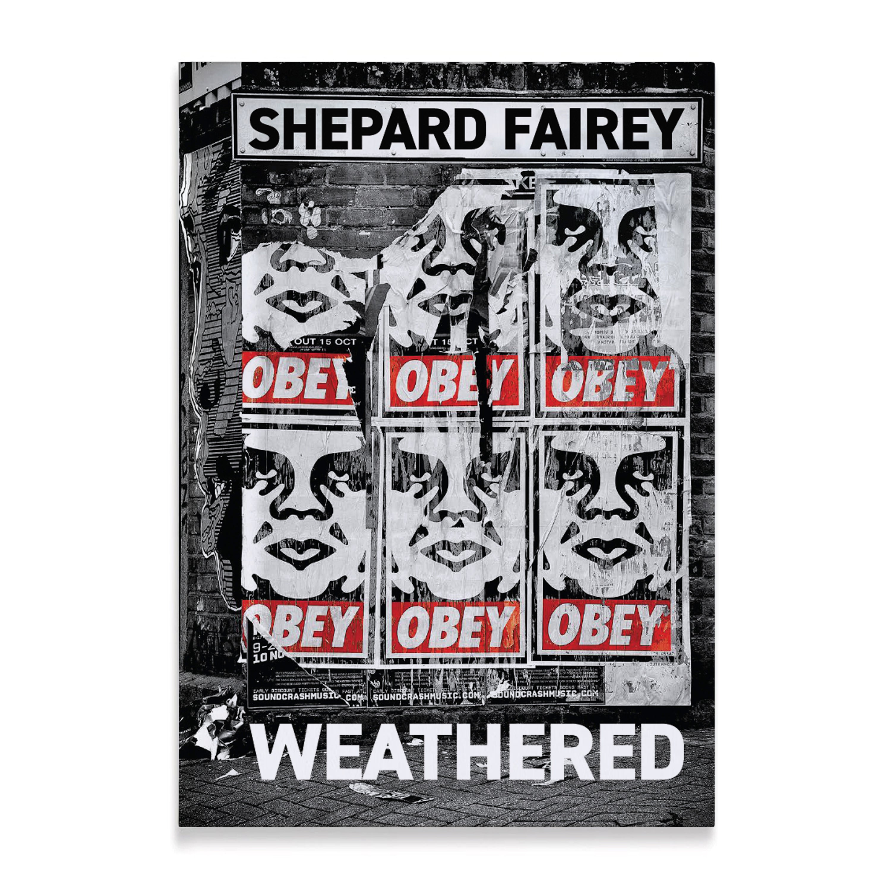 SHEPARD FAIREY “WEATHERED” BOOK