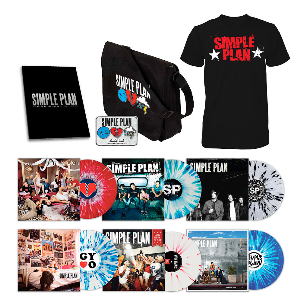 SIMPLE PLAN x ALTERNATIVE PRESS SUPER BUNDLE