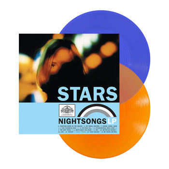 STARS ‘NIGHTSONGS’ 2LP (Limited Edition – Only 500 Made, Transparent Blue (A/B) & Transparent Orange (C/D) Vinyl)