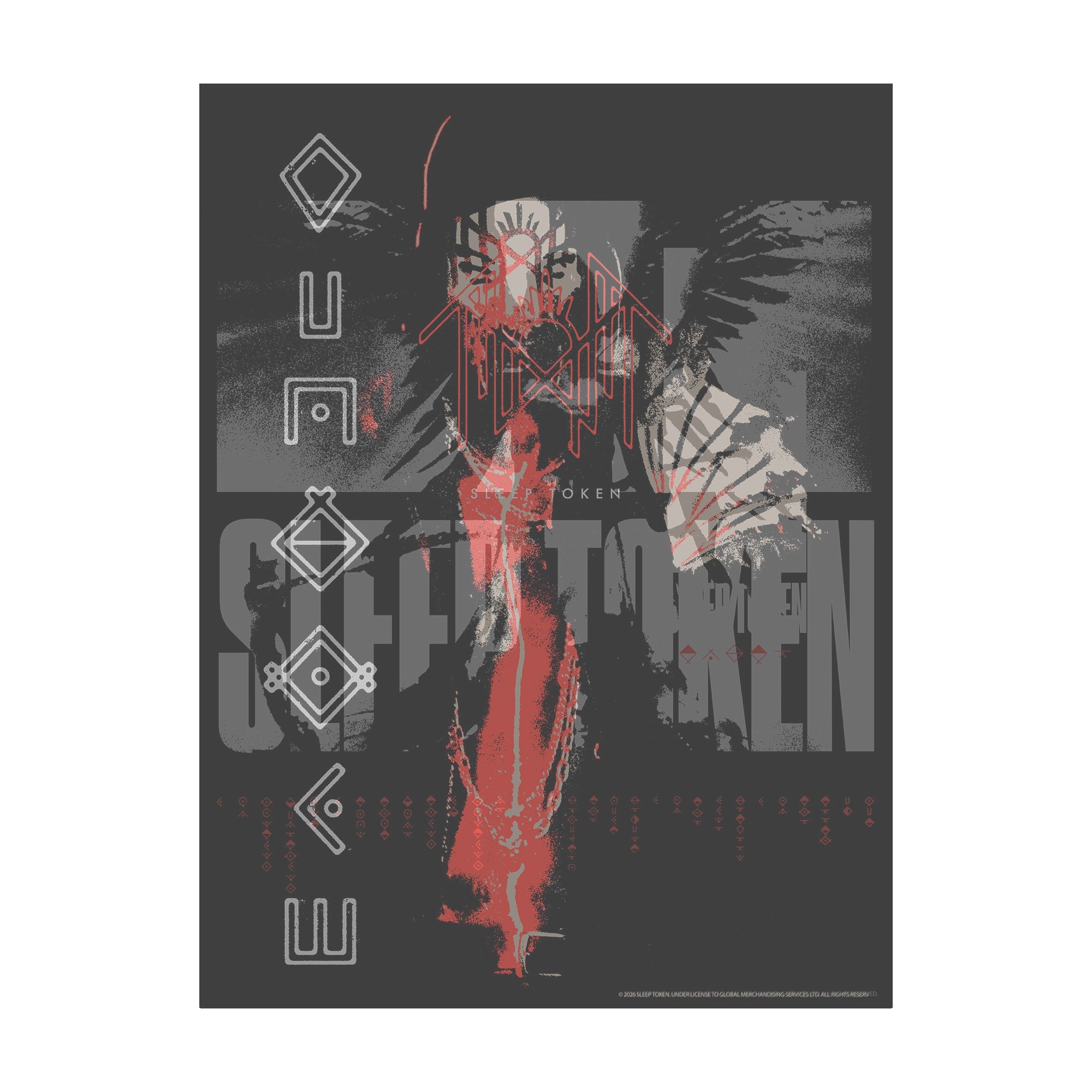 SLEEP TOKEN 'LOVE/VESSEL' LENTICULAR POSTERS