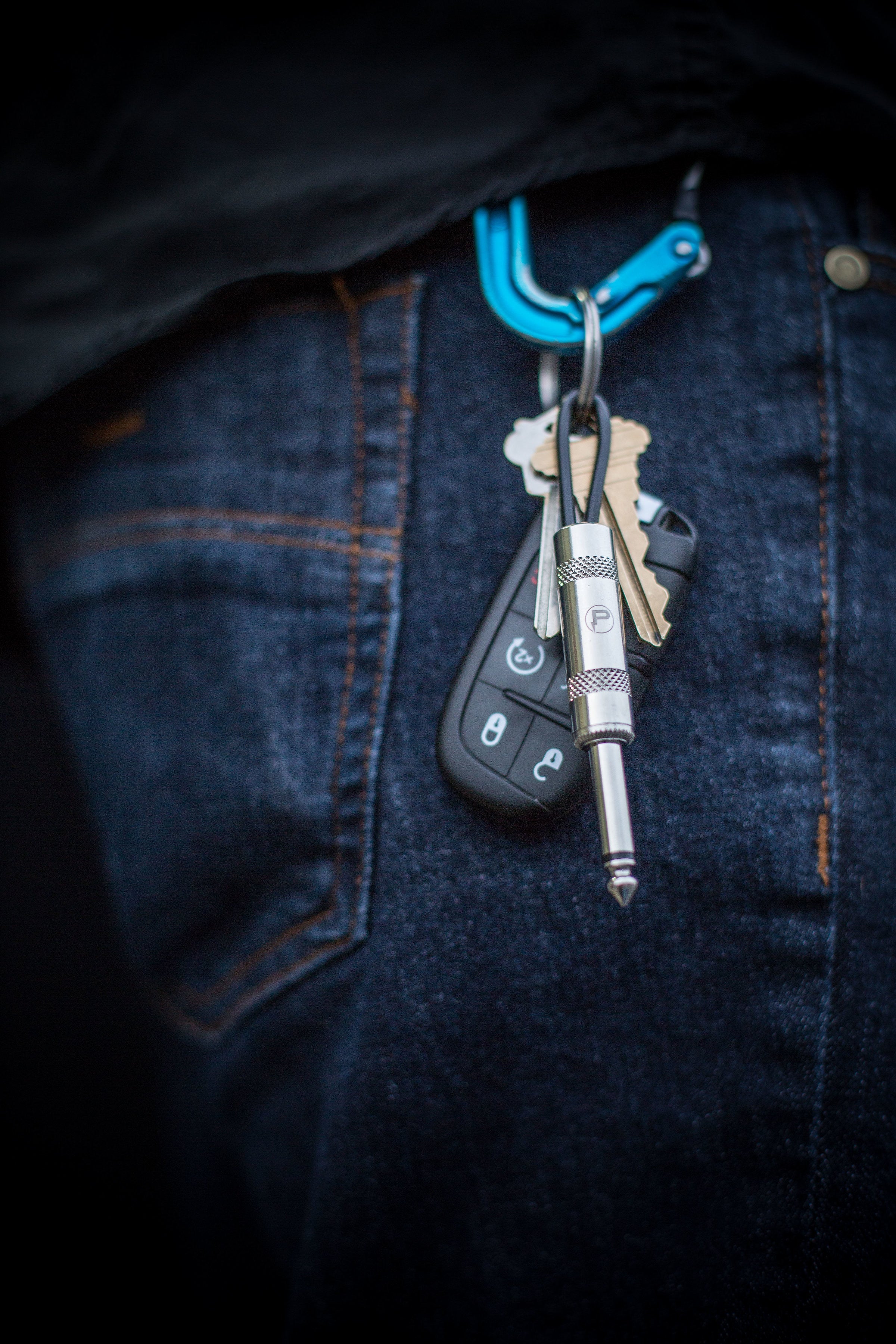 Plug Keychain PLUGINZ GUITAR PLUG KEYCHAIN