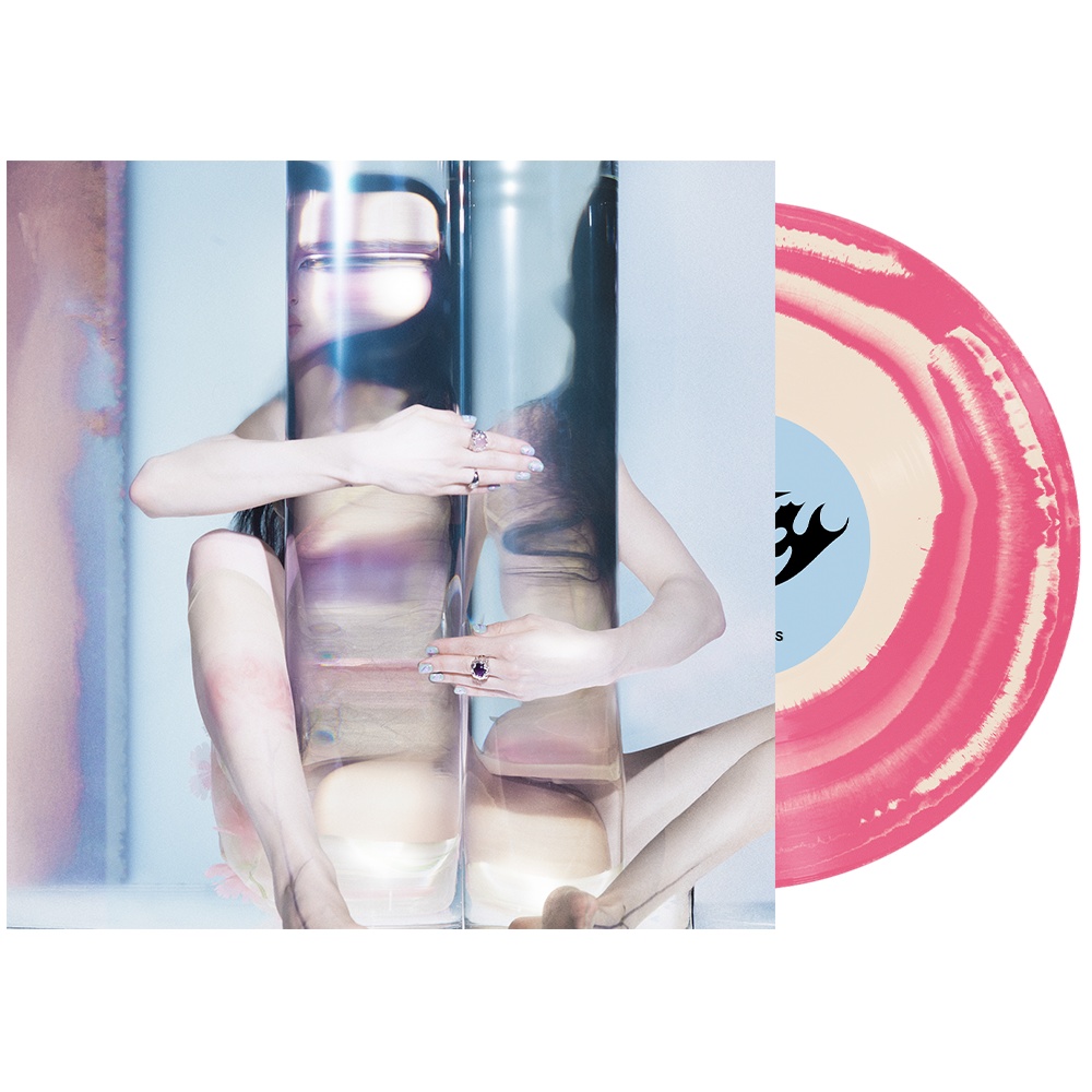 POPPY 'EMPTY HANDS' LP (Exclusive – Only 500 Made, Hot Pink & Bone A-Side/B-Side Vinyl)