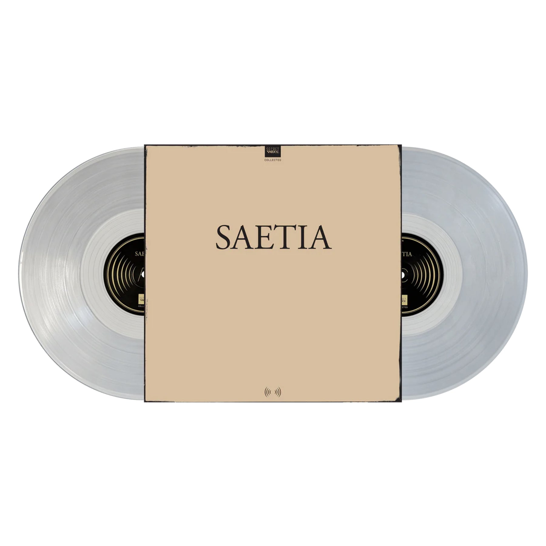 Saetia Collected Repress Clear Vinyl