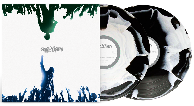 SAOSIN ‘LIVE AT THE GARDEN AMPHITHEATER’ 2LP (Limited Edition – Only 200 Made, Opaque Black & White A Side/B Side Vinyl)