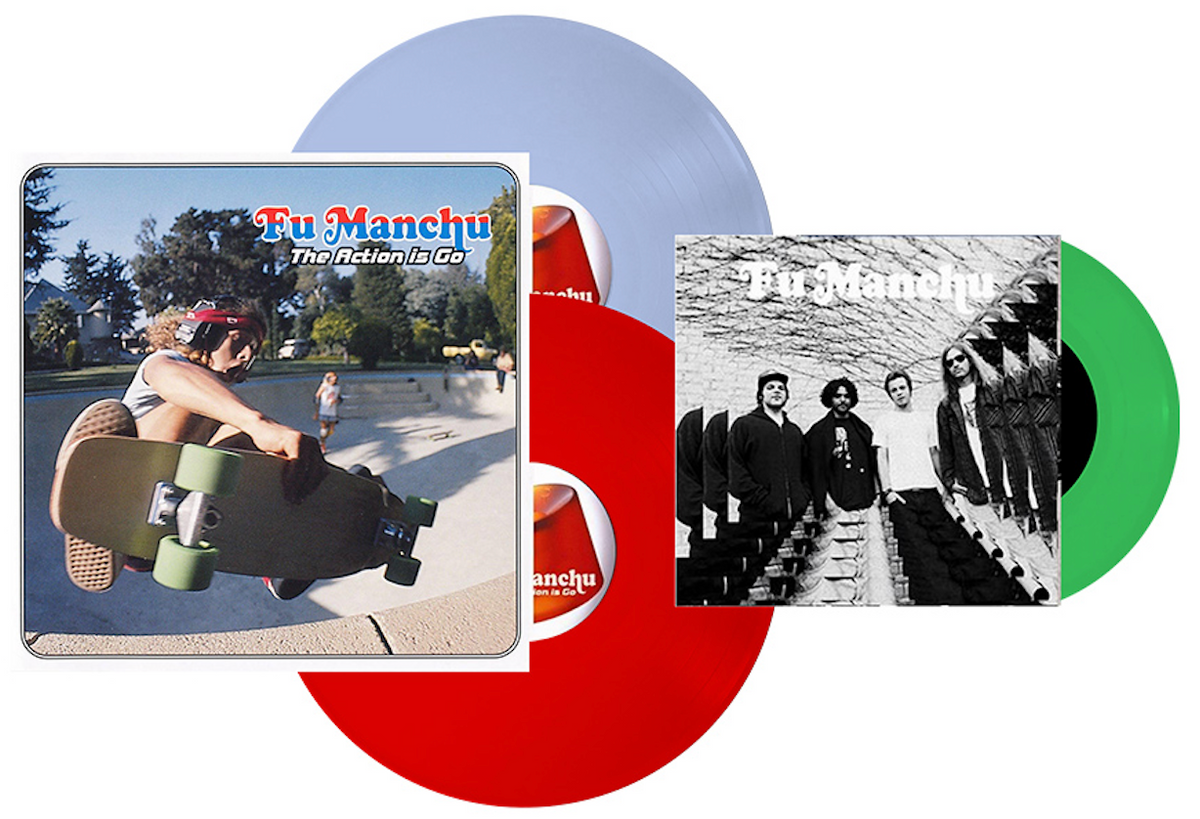 FU MANCHU'THE ACTION IS GO' LIMITED-EDITION 2LP & 7" ' ONLY 250 MADE