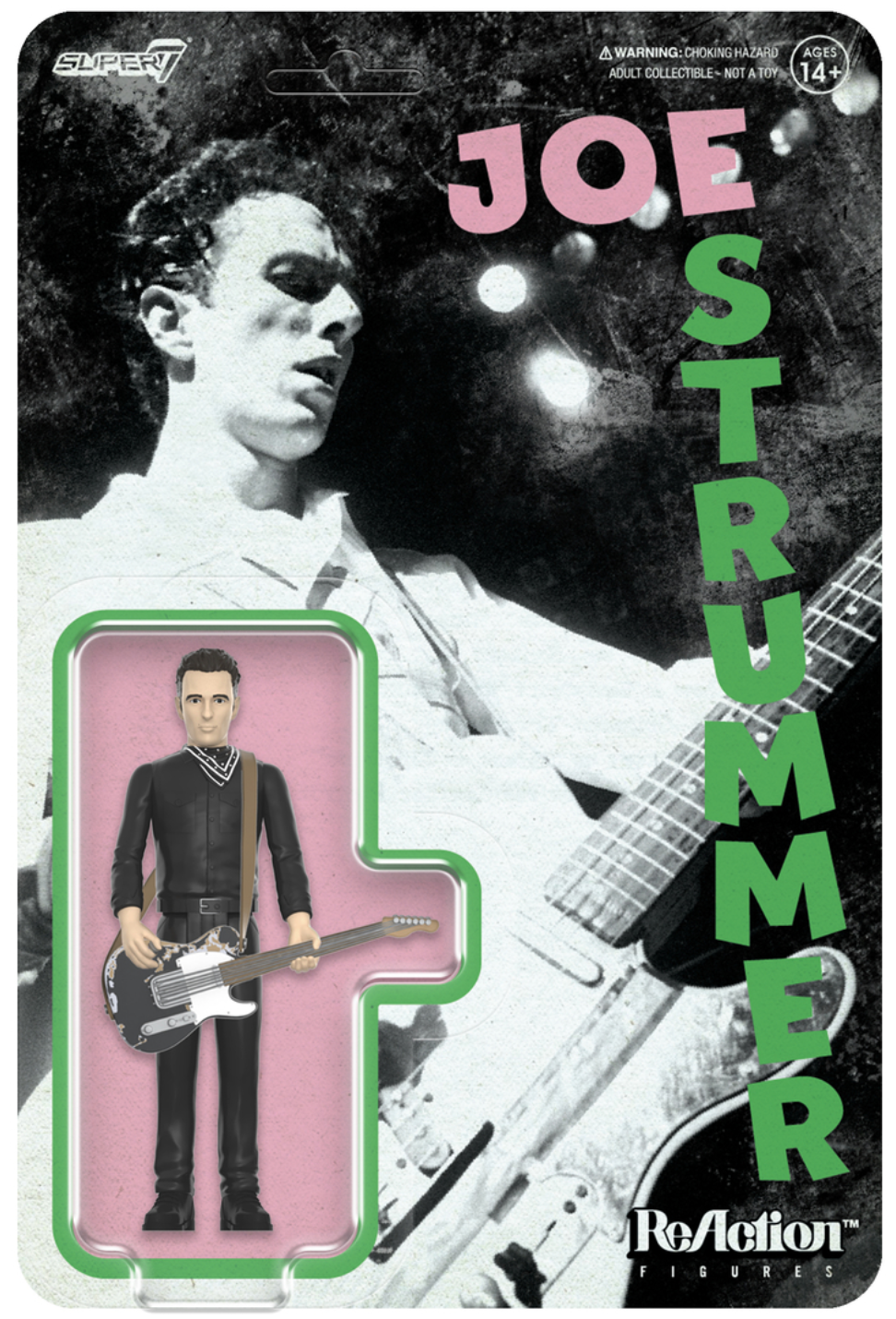 CLASH REACTION FIGURE - JOE STRUMMER (London Calling)