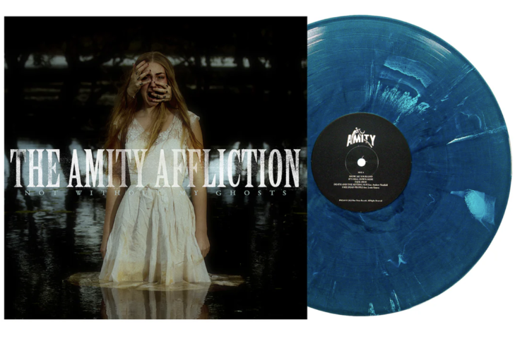 THE AMITY AFFLICTION 'NOT WITHOUT MY GHOSTS' LP (Into The Deep Marble Vinyl)