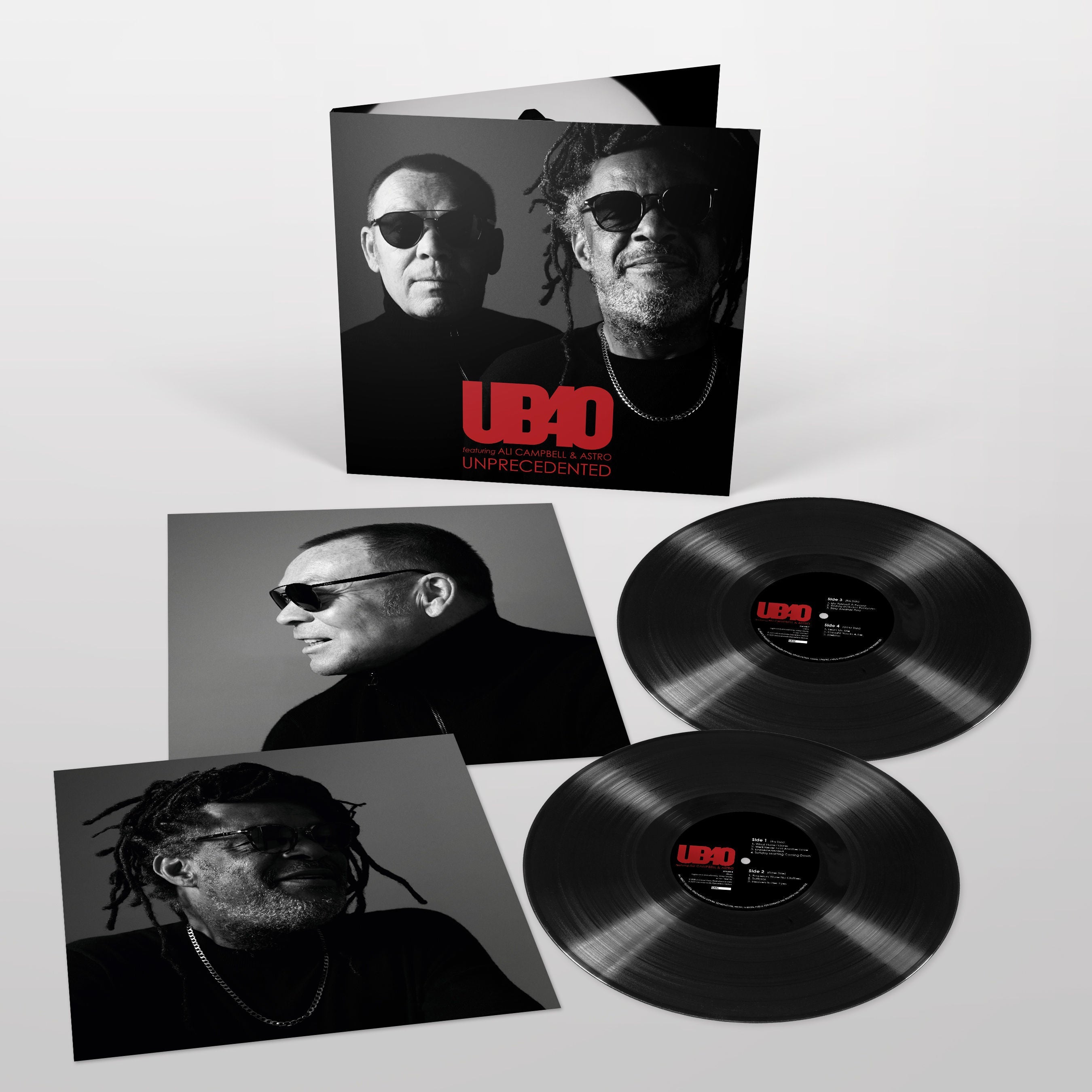 UB40 FEATURING ALI CAMPBELL & ASTRO 'UNPRECEDENTED' 2LP