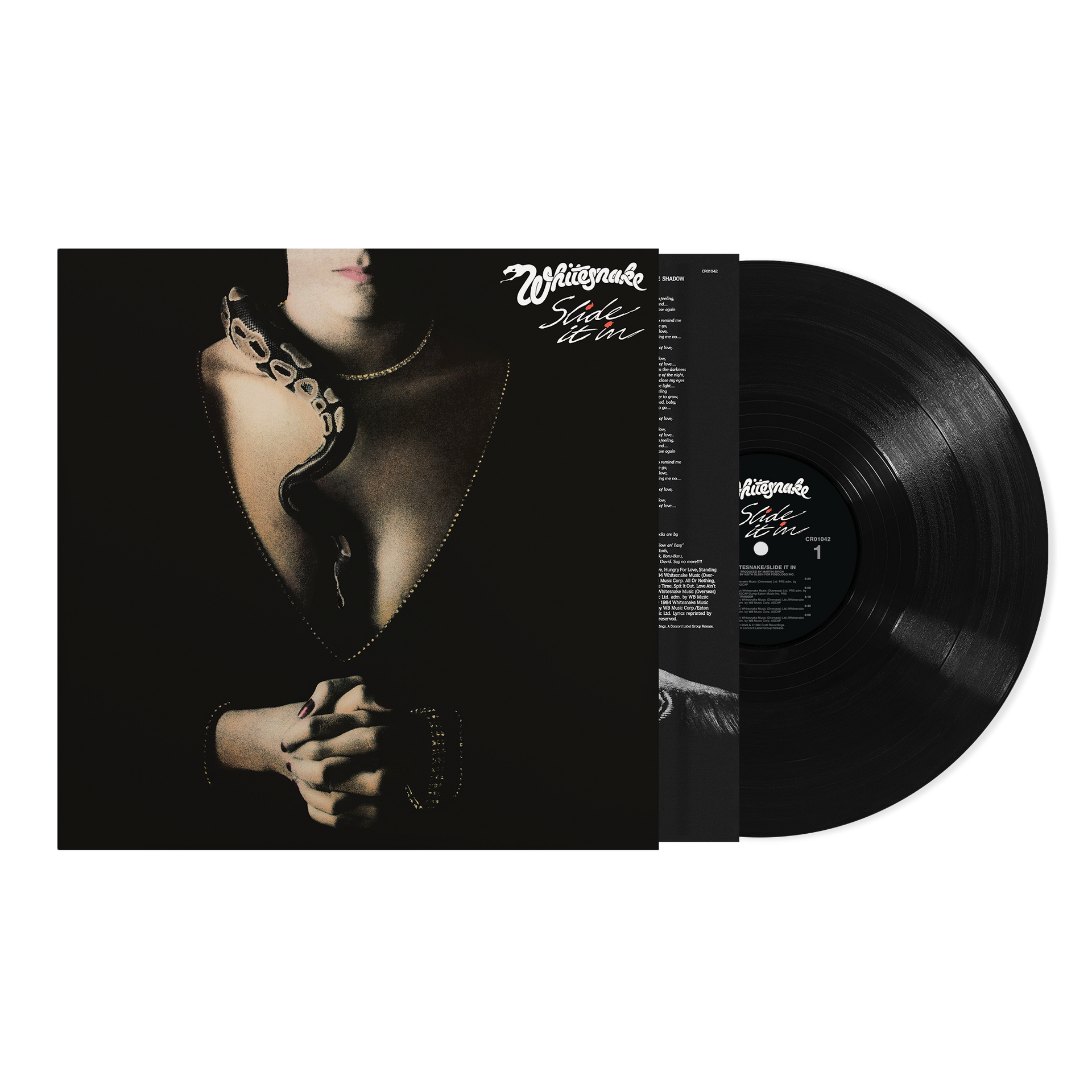 【国内盤】Whitesnake /Slide It In <限定版>LP帯付き WHITESNAKE 'SLIDE IT IN' LP (Black Vinyl)
