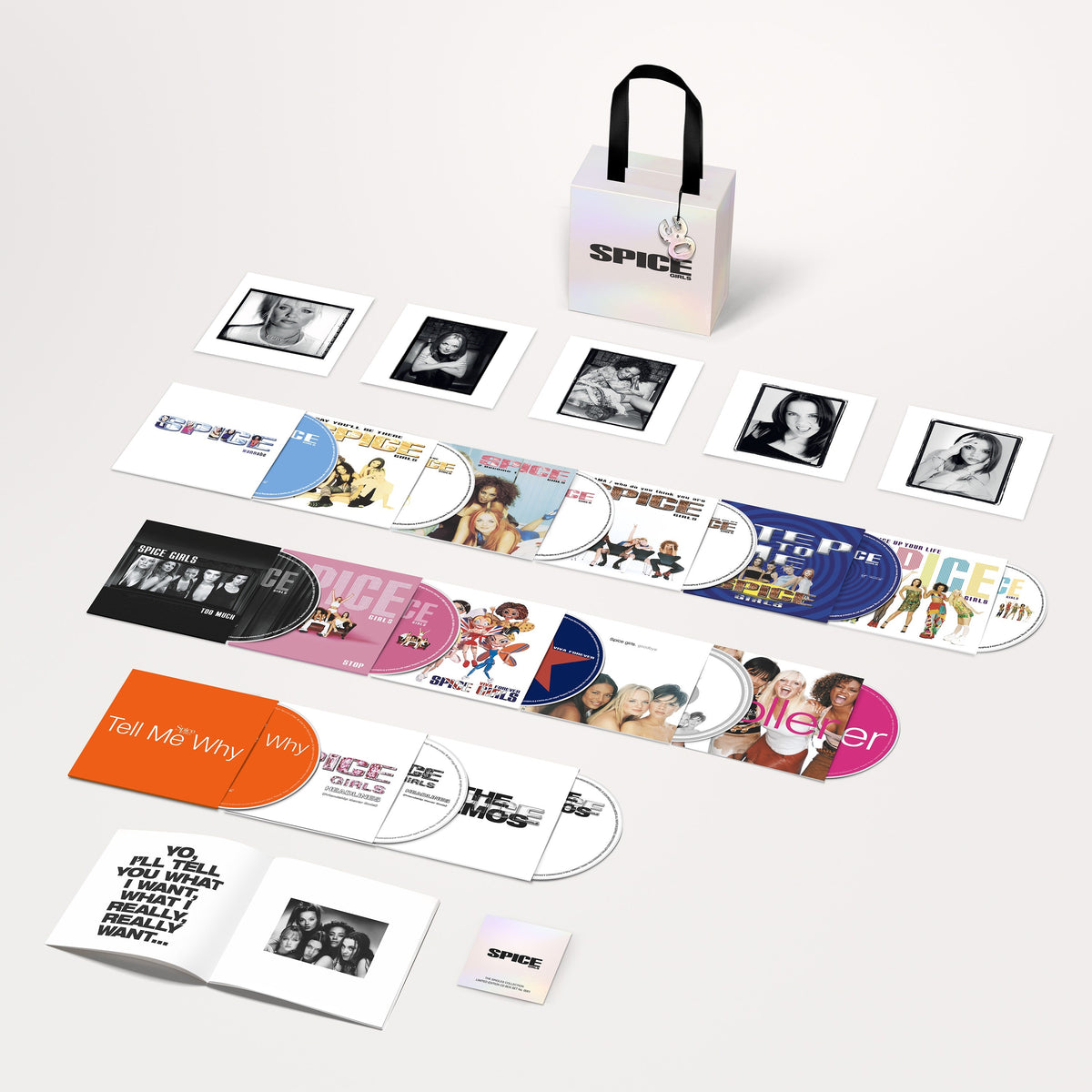 SPICE GIRLS 'THE SINGLES COLLECTION' CD BOX SET