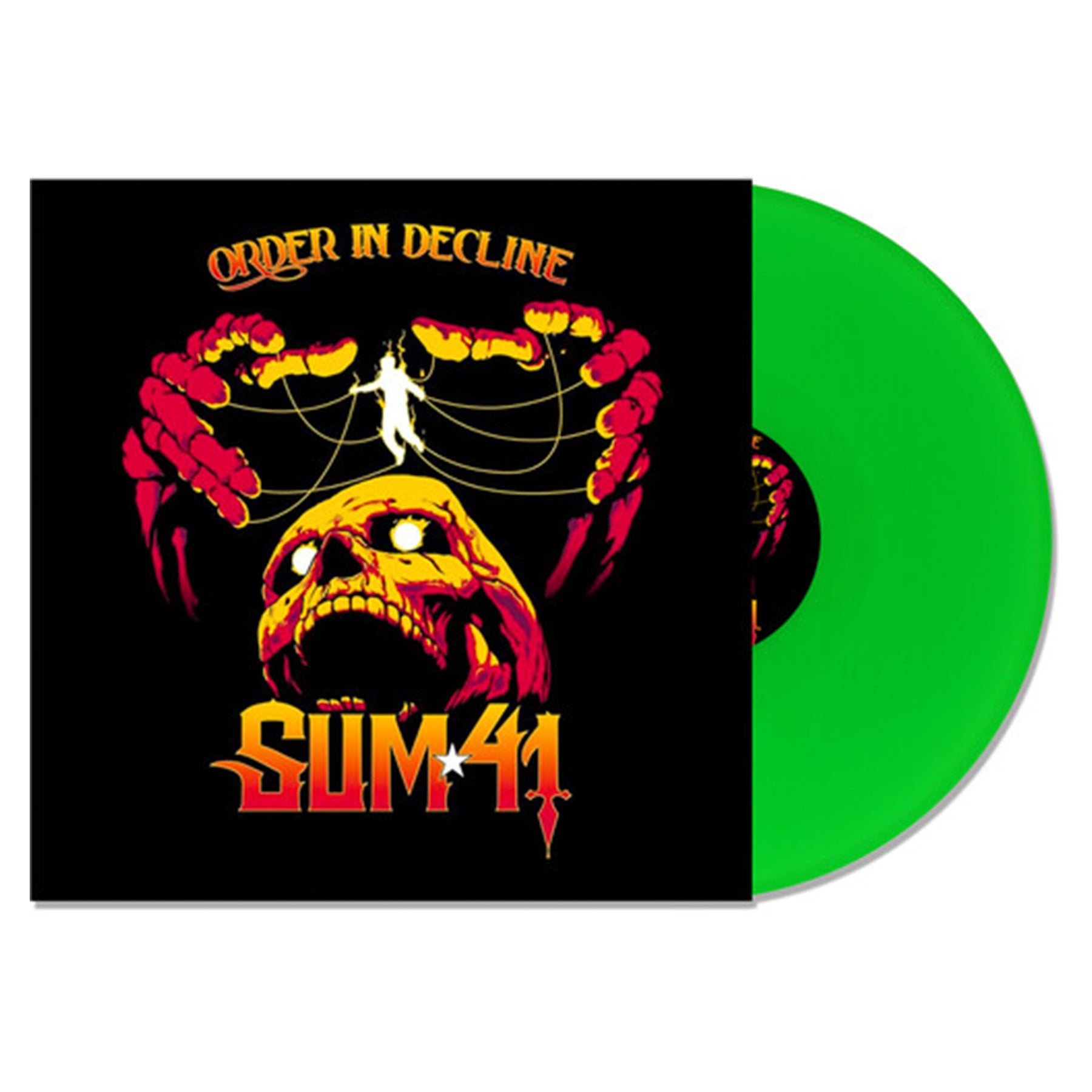 Sum 41 Order In Decline Neon Green Vinyl