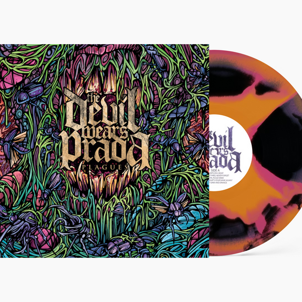 THE DEVIL WEARS PRADA 'PLAGUES' LP (Limited, Orange/Pink/Black Vinyl)