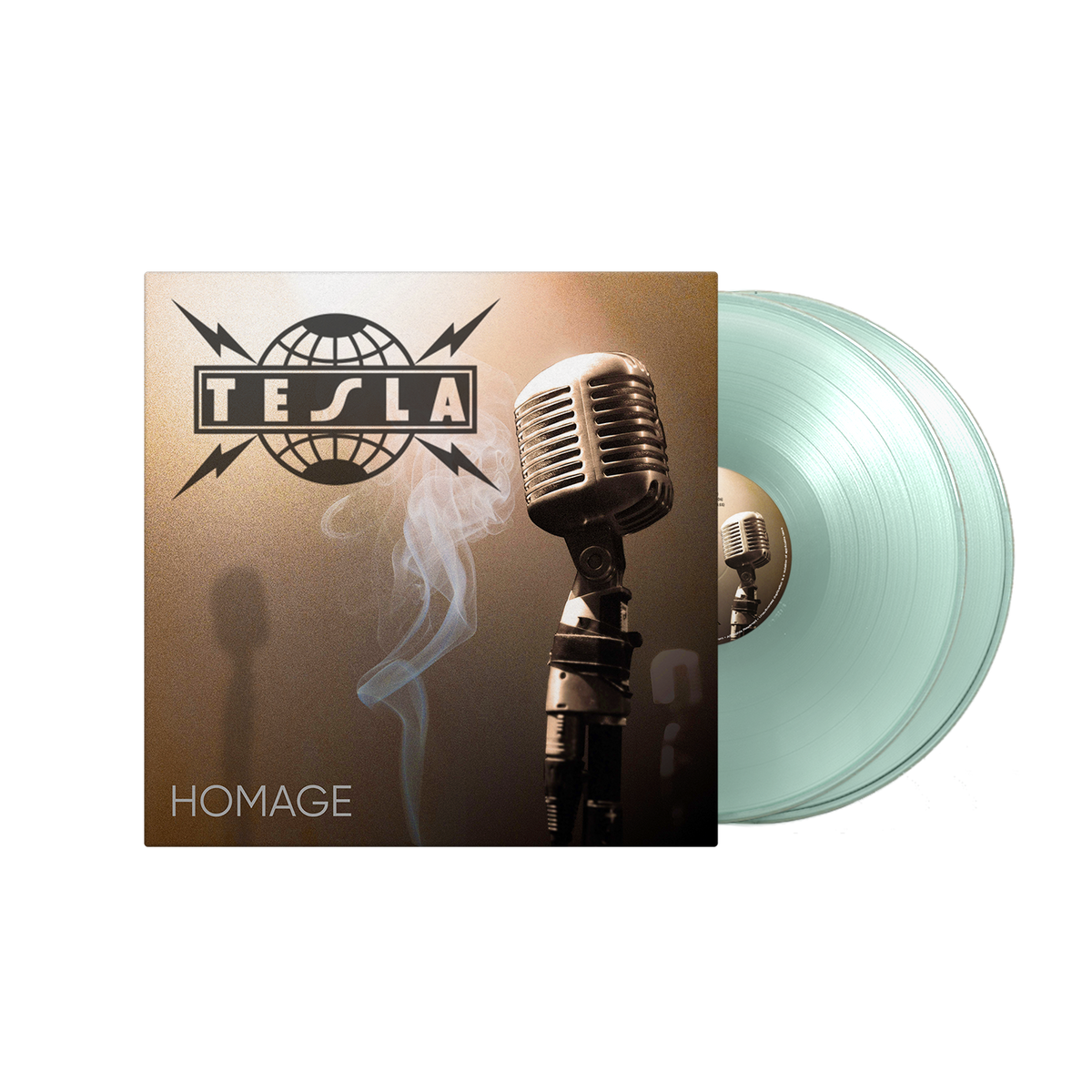 TESLA ‘HOMAGE’ 2LP (Exclusive – Limited to 200, Coke Bottle Clear Vinyl)
