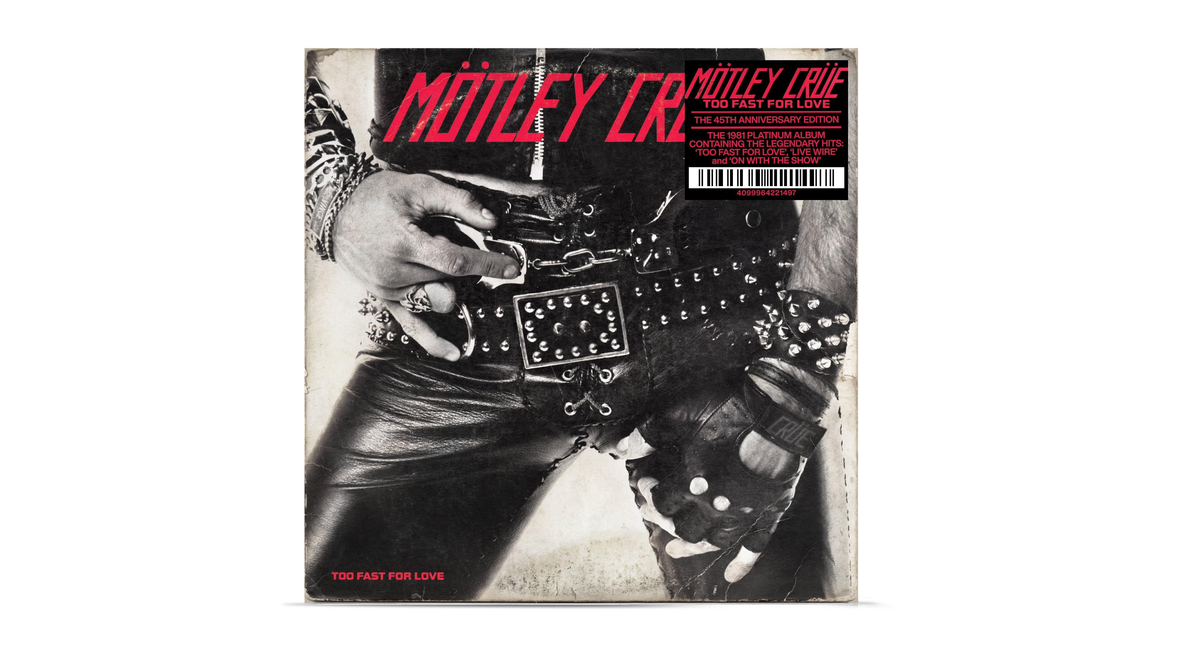 MOTLEY CRUE 'TOO FAST FOR LOVE' 45TH ANNIVERSARY DELUXE BOX SET