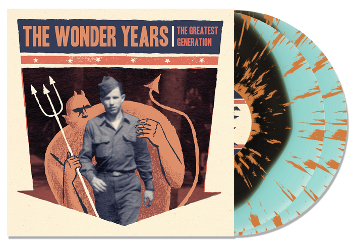 THE WONDER YEARS ‘THE GREATEST GENERATION’ 10TH ANNIVERSARY 2LP (Limited Edition – Only 500 Made, Blue w/ Black blob & Orange Splatter Vinyl)