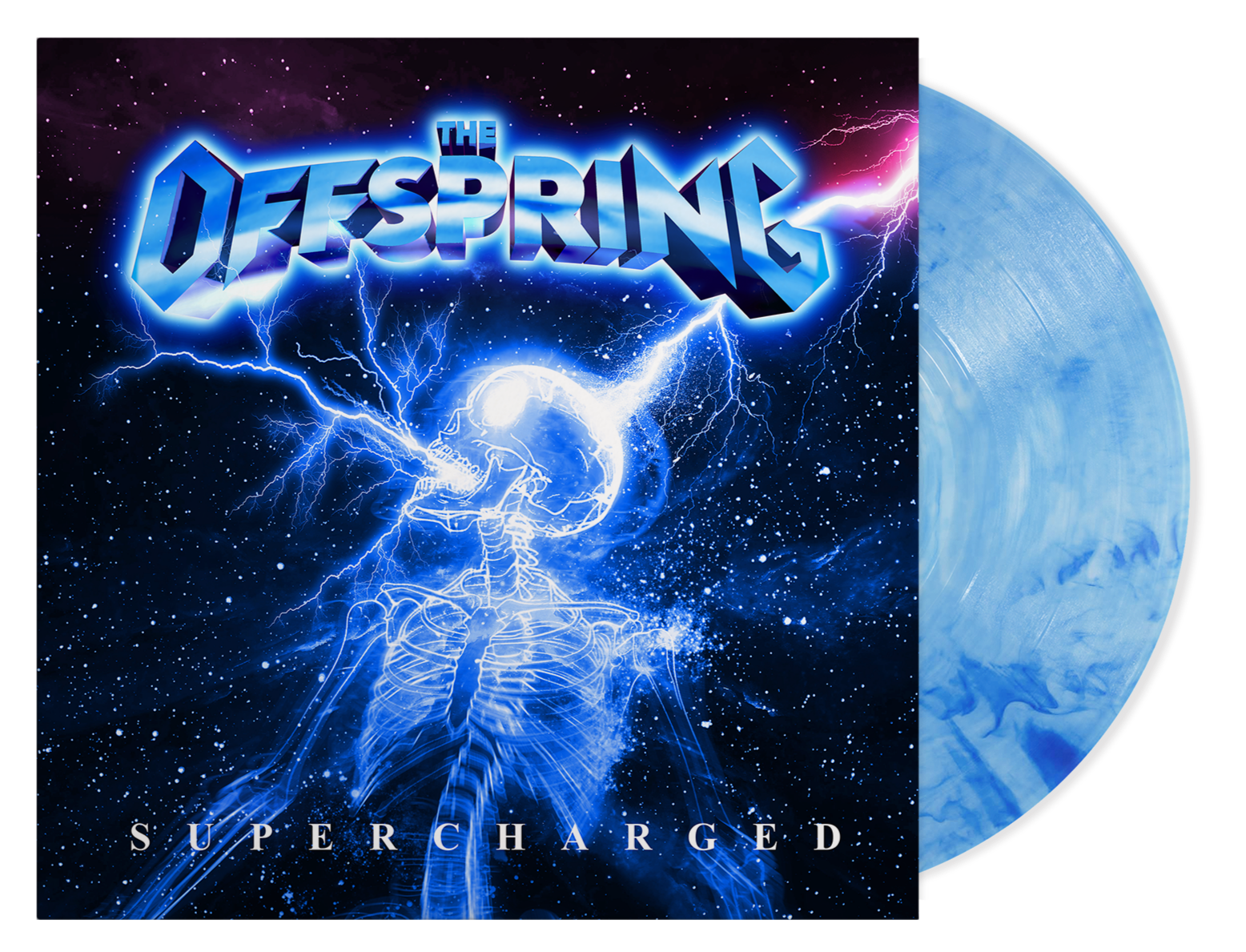 THE OFFSPRING ‘SUPERCHARGED’ LP (Limited Edition – Only 300 Made, Sapphire Vinyl)