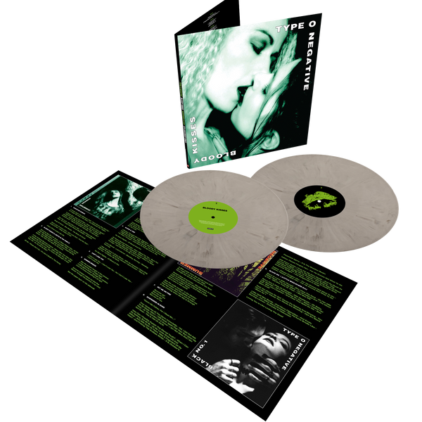 TYPE shops O NEGATIVE BLOODY KISSES Vinyl clear w/green swirl 509 of 2500 rare