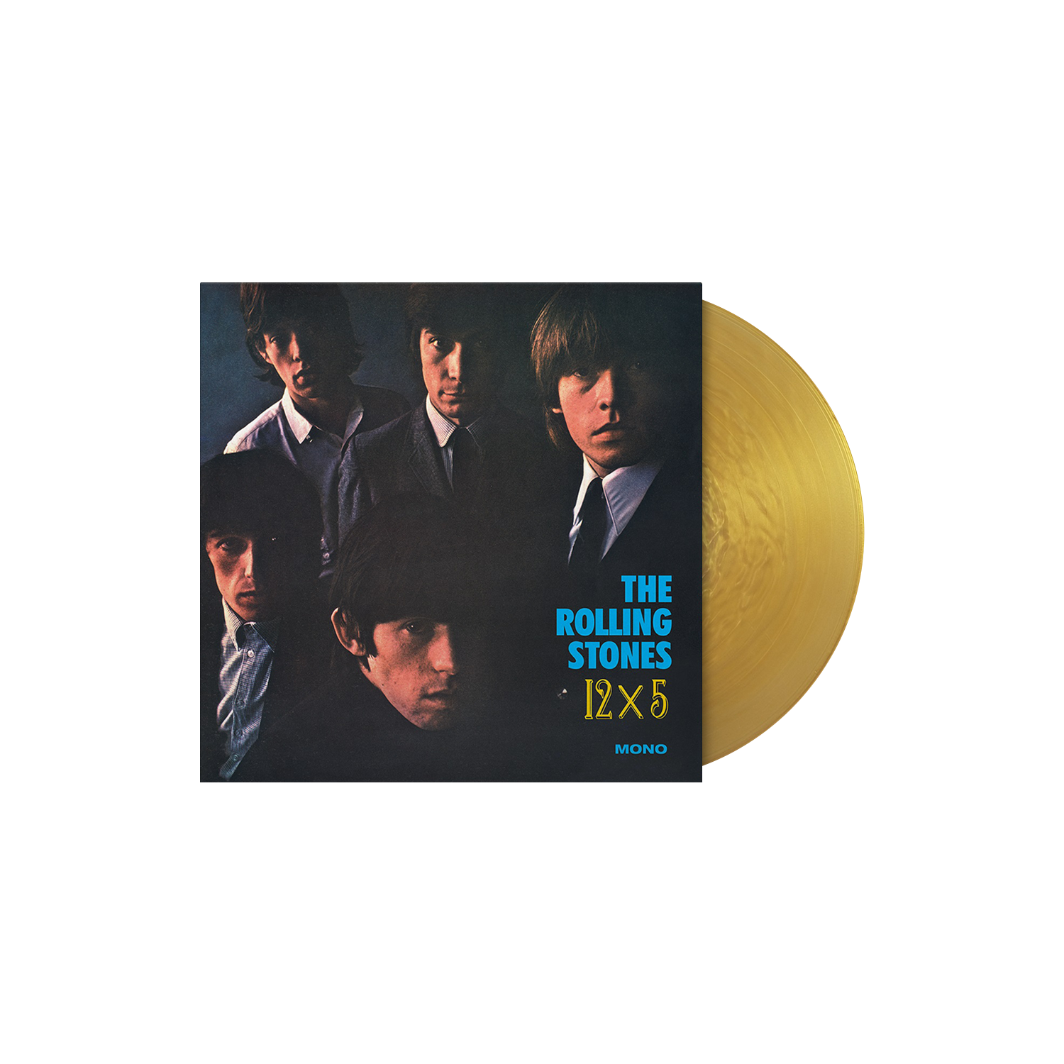 THE ROLLING STONES ’12x5’ LP (Exclusive Limited Edition - Gold Vinyl)