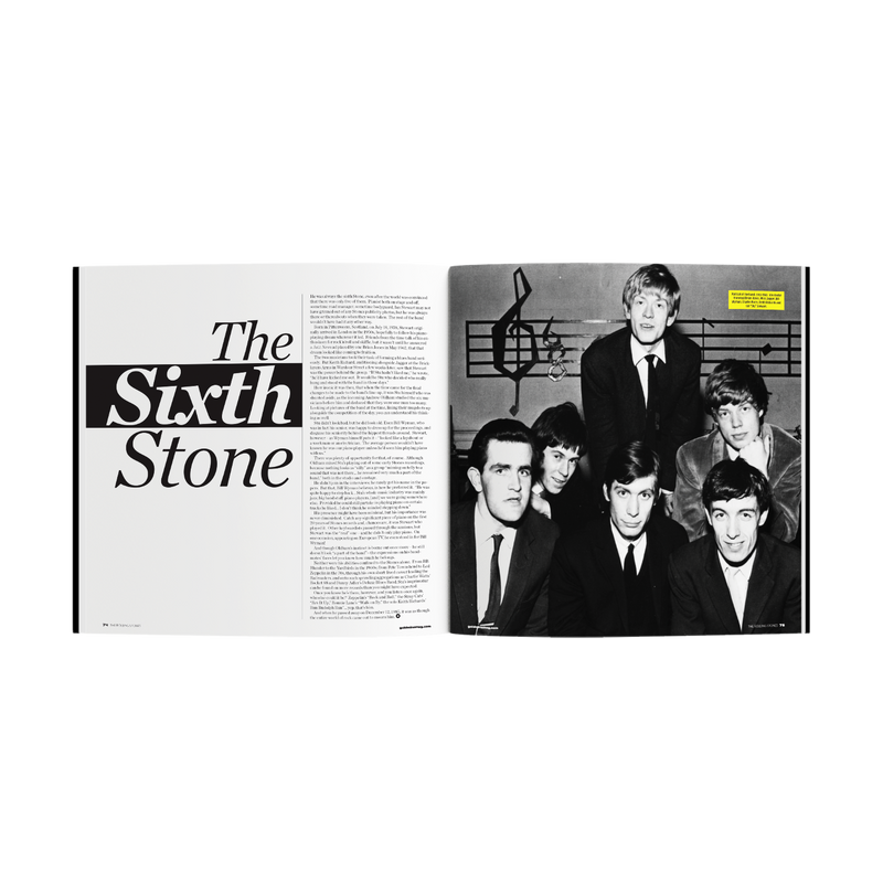 THE ROLLING STONES x GOLDMINE "EARLY YEARS" SPECIAL COLLECTOR’S EDITION SOFTCOVER BOOK w/THE ROLLING STONES ’12x5’ LP (Exclusive Limited Edition - Gold Vinyl)