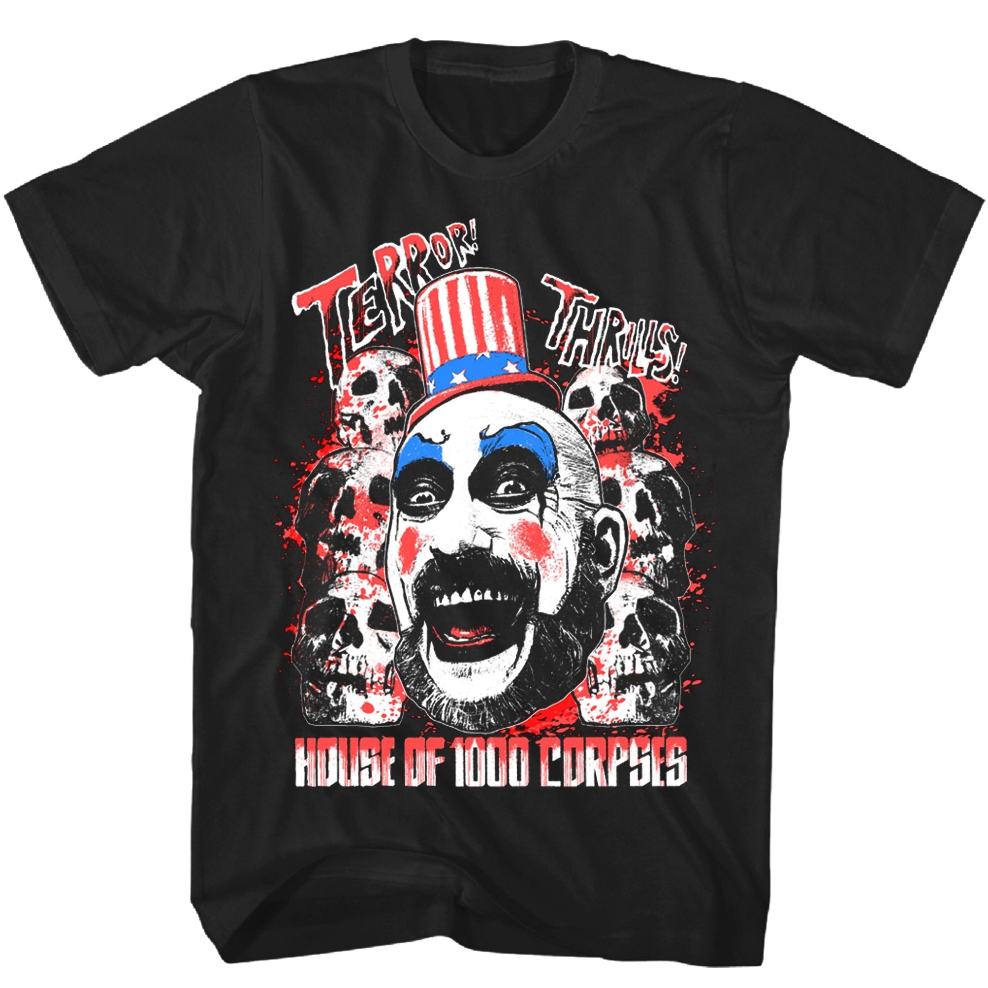 HOUSE OF 1000 CORPSES "HS. OF 1000 CORPSE CAPT. SPALDING S" T-SHIRT