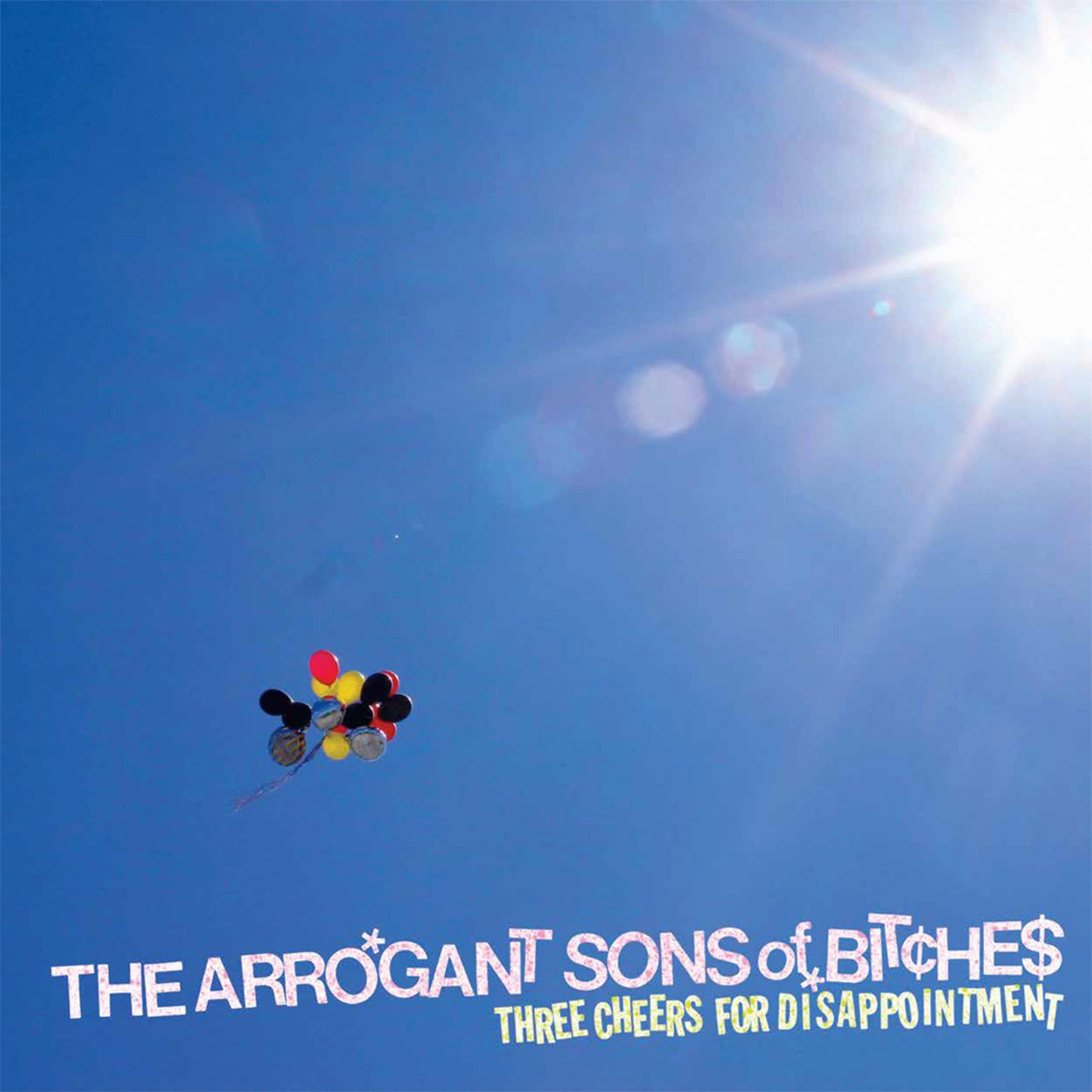 THE ARROGANT SONS OF BITCHES 'THREE CHEERS FOR DISAPPOINTMENT' LP (Clear Yellow Vinyl)