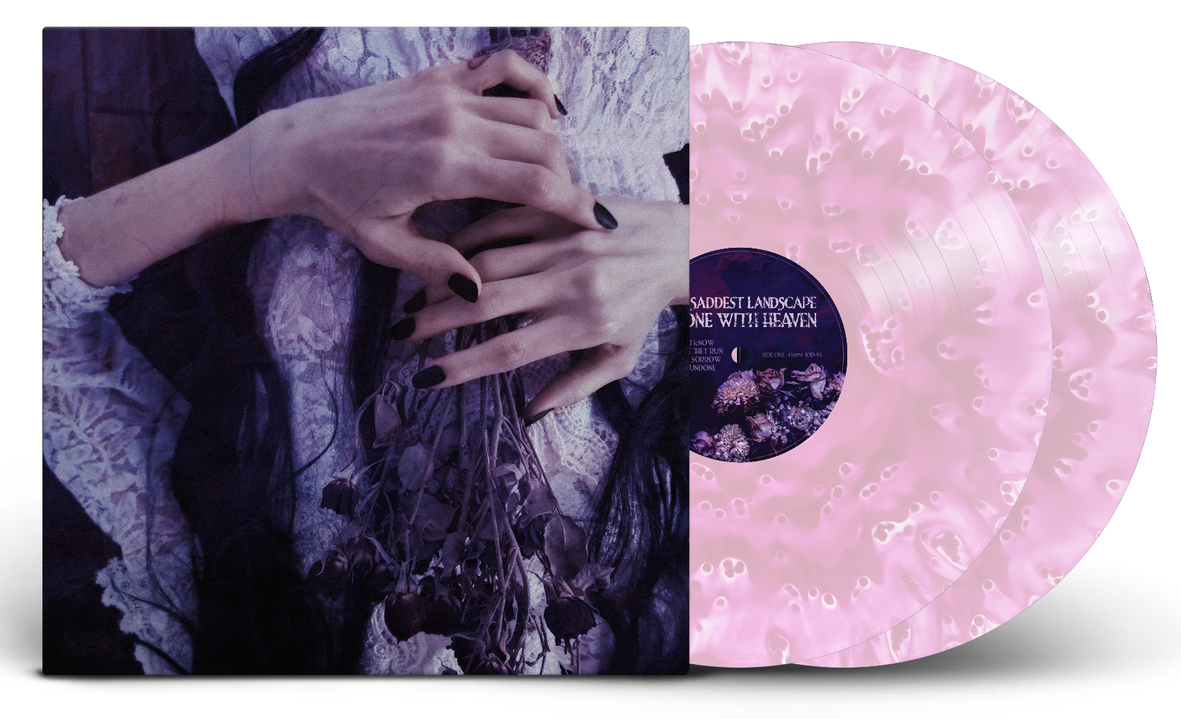 THE SADDEST LANDSCAPE ‘ALONE WITH HEAVEN’ LP (Exclusive – Limited to 100, "Where Angels Ascend" Vinyl)