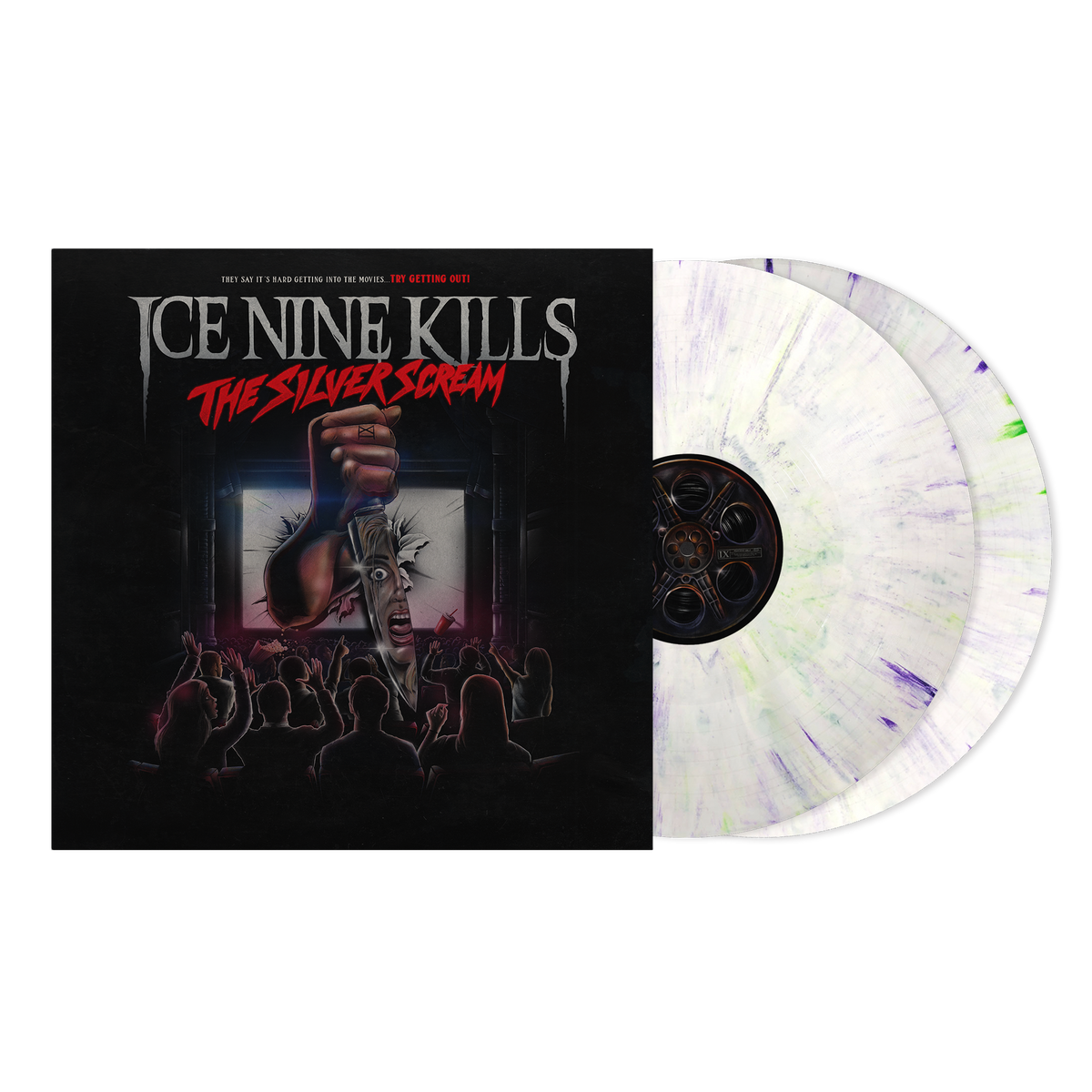 ICE NINE KILLS ‘THE SILVER SCREAM’ 2LP (Limited Edition – Only 500 Made, Bug Punch Vinyl)