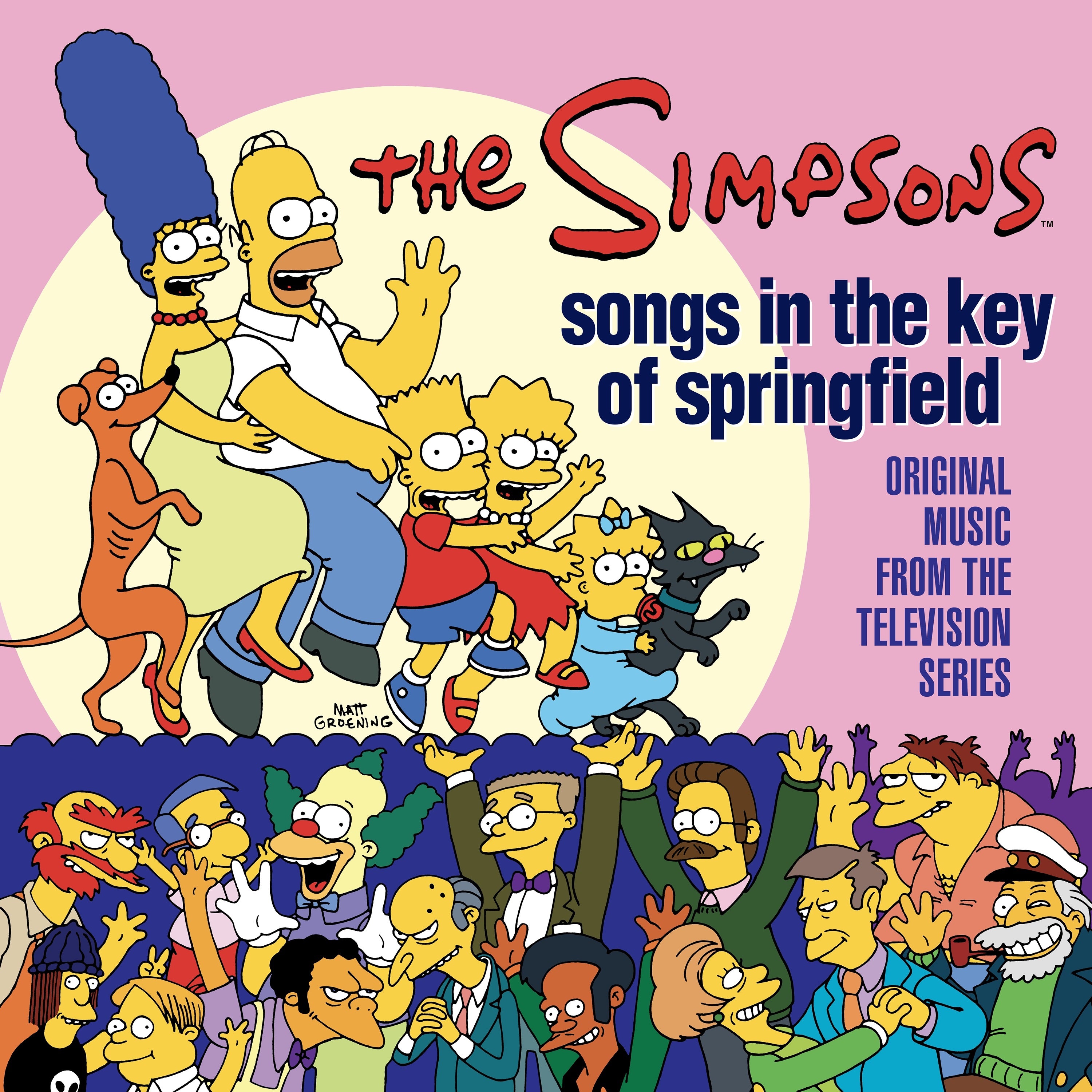 THE SIMPSONS 'SONGS IN THE KEY OF SPRINGFIELD' 2LP