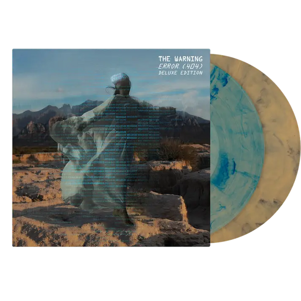 THE WARNING 'ERROR 404' 2LP (Deluxe, Custard/Black Wave/Coastal Blue V