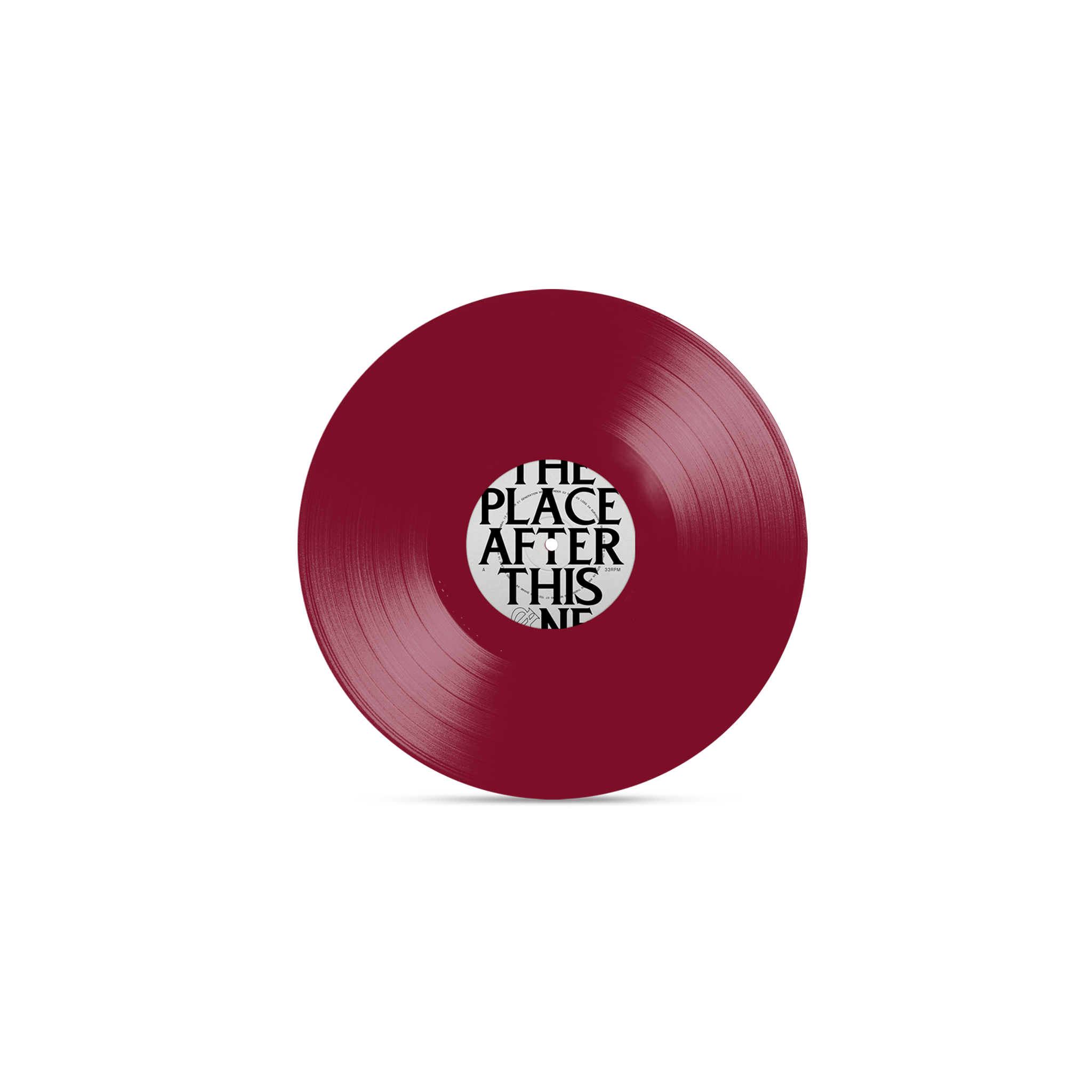 UNDEROATH 'THE PLACE AFTER THIS ONE' LP (Ruby Vinyl)