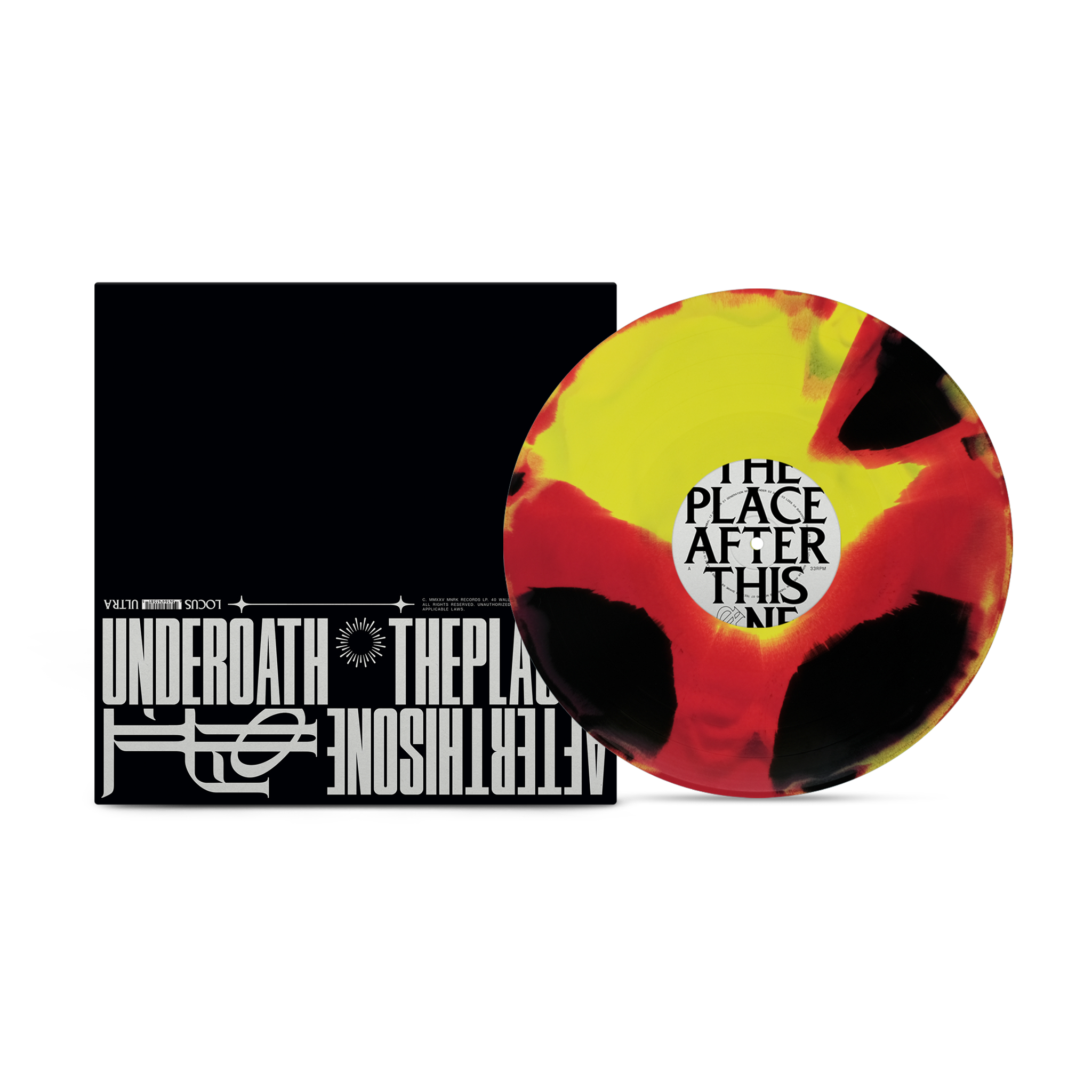 UNDEROATH 'THE PLACE AFTER THIS ONE' LP (Deluxe Thermo Vinyl)