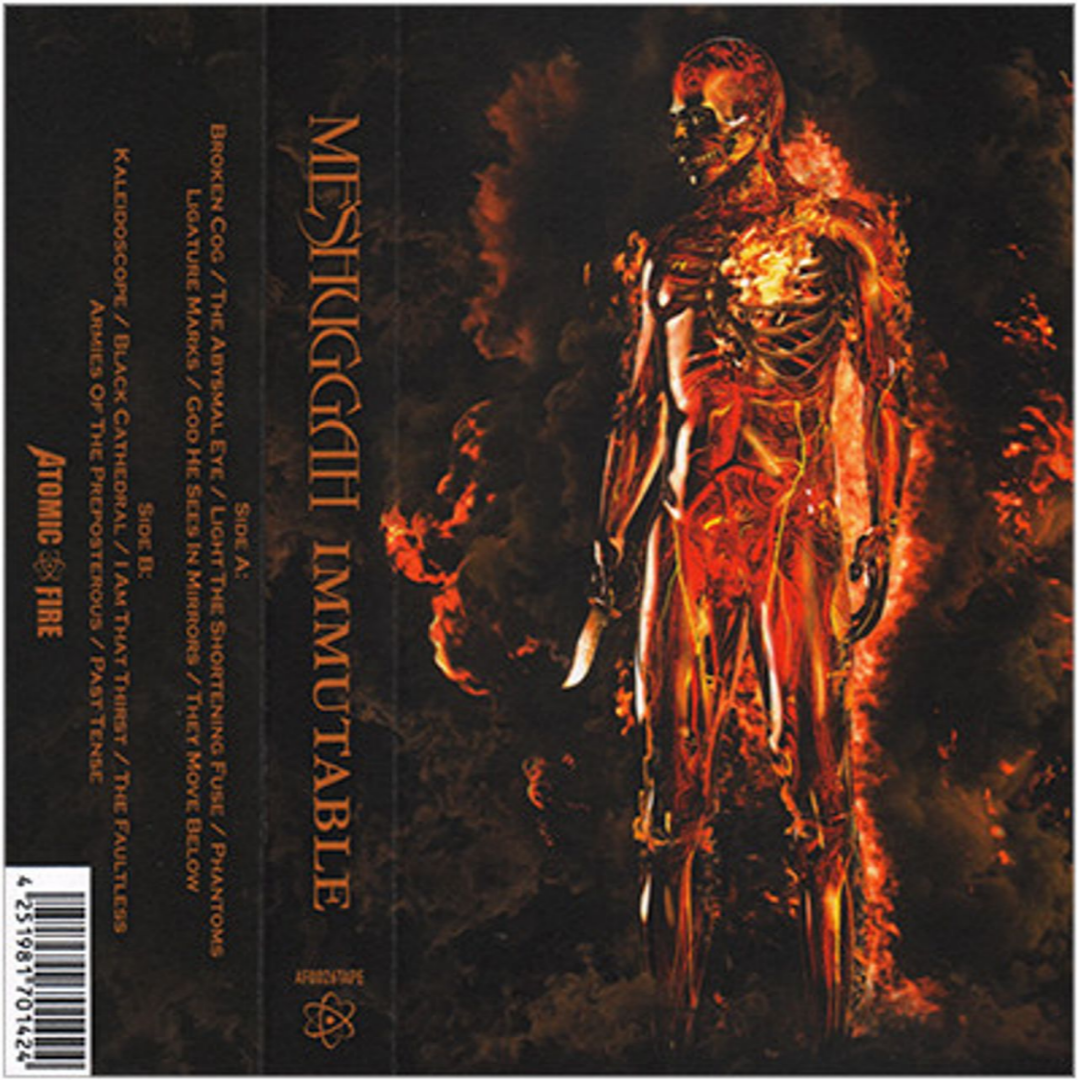欧2LP Meshuggah Immutable AF0026 Atomic Fire /00520 Meshuggah