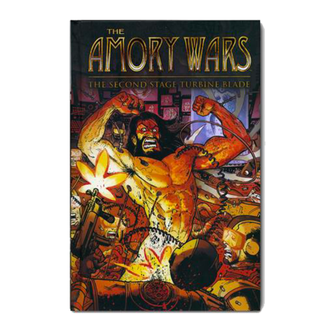 THE ARMORY WARS: THE SECOND STAGE TURBINE BLADE by CLAUDIO SANCHEZ - HARDCOVER COMIC BOOK