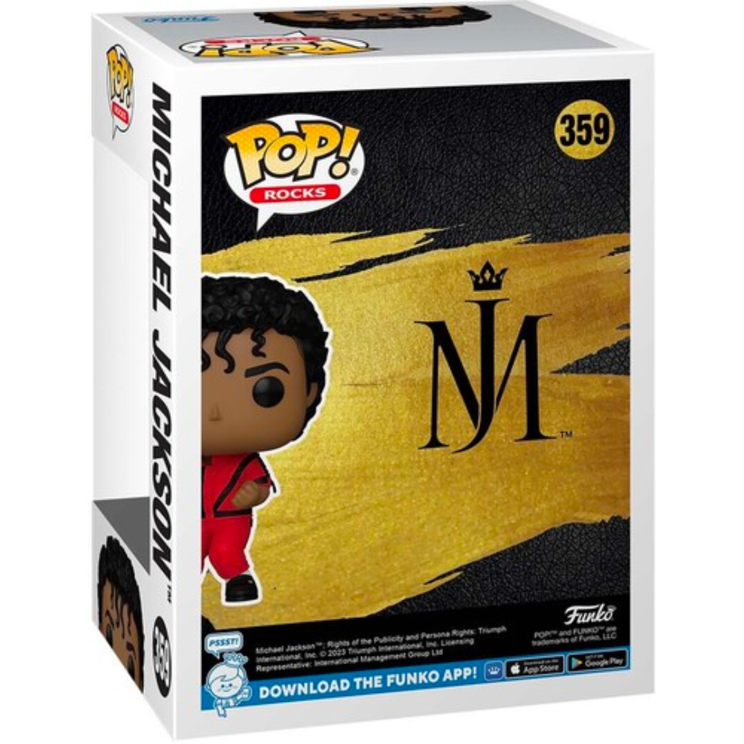 MICHAEL JACKSON (THRILLER) FUNKO POP! ROCKS FIGURE