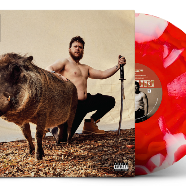 BILMURI 『KINDA HARD』 クリアビニール BILMURI 'KINDA HARD' LP (Exclusive – Limited to 500, Red & White Blotc