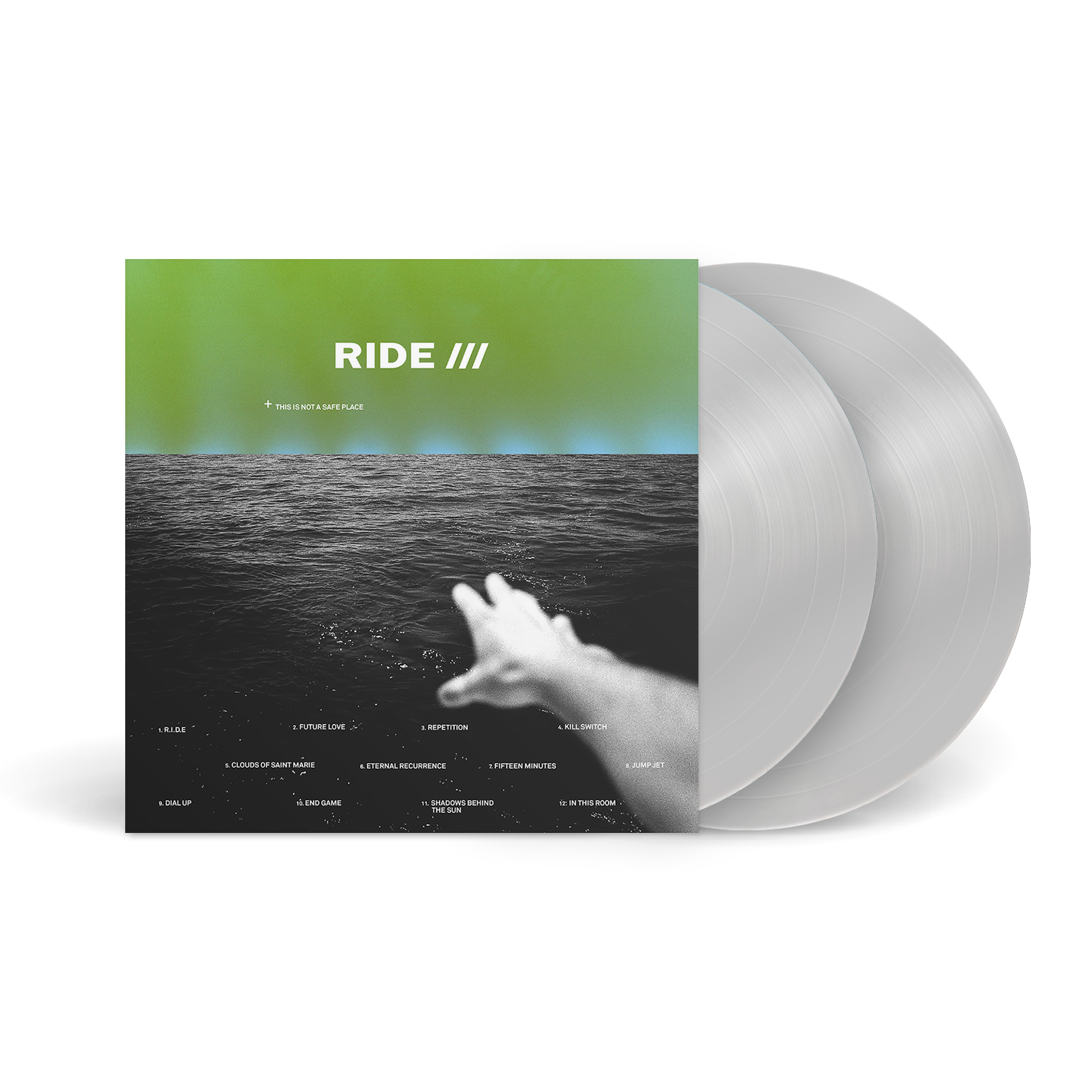 RIDE 'THIS IS NOT A SAFE PLACE' 2LP (Silver Vinyl)