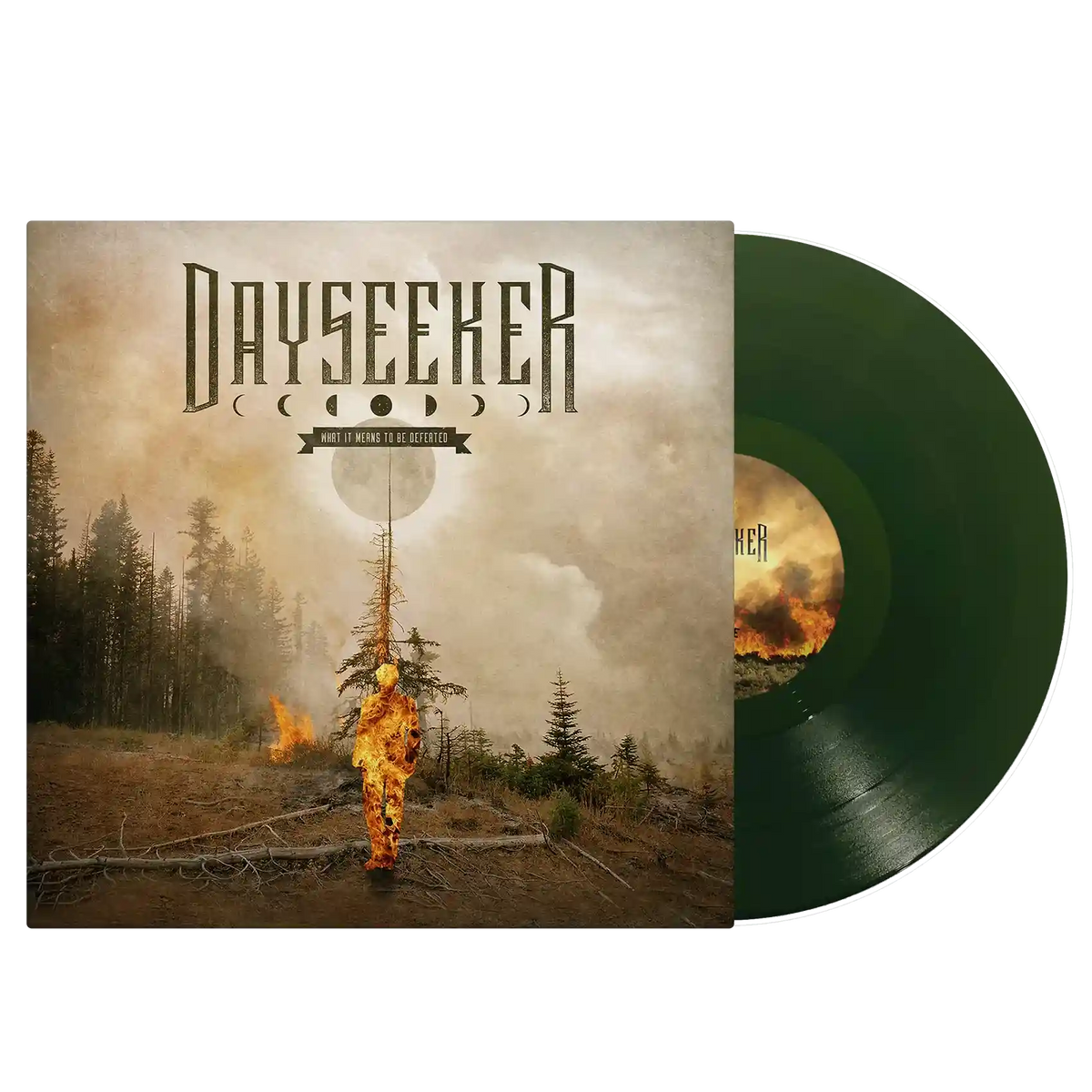 DAYSEEKER 'WHAT IT MEANS TO BE DEFEATED' LP (Forest Green Vinyl)