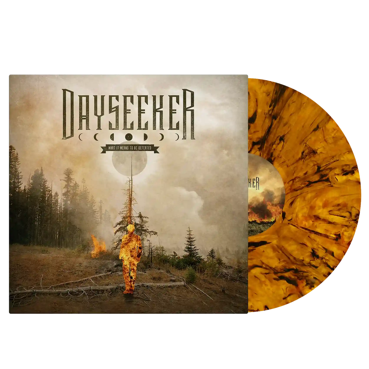 DAYSEEKER 'WHAT IT MEANS TO BE DEFEATED' LP (Tiger Eye Vinyl)