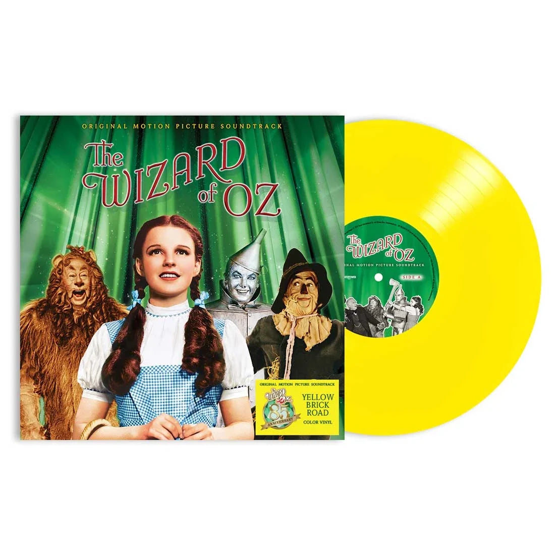 THE WIZARD OF OZ: ORIGINAL SOUNDTRACK LP (Yellow Brick Road Vinyl)