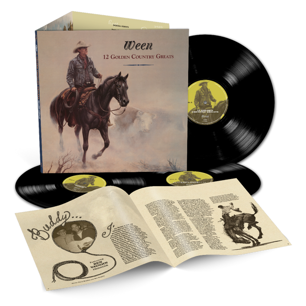 WEEN '12 GOLDEN COUNTRY GREATS' 3LP (Deluxe, 20th Anniversary Edition)
