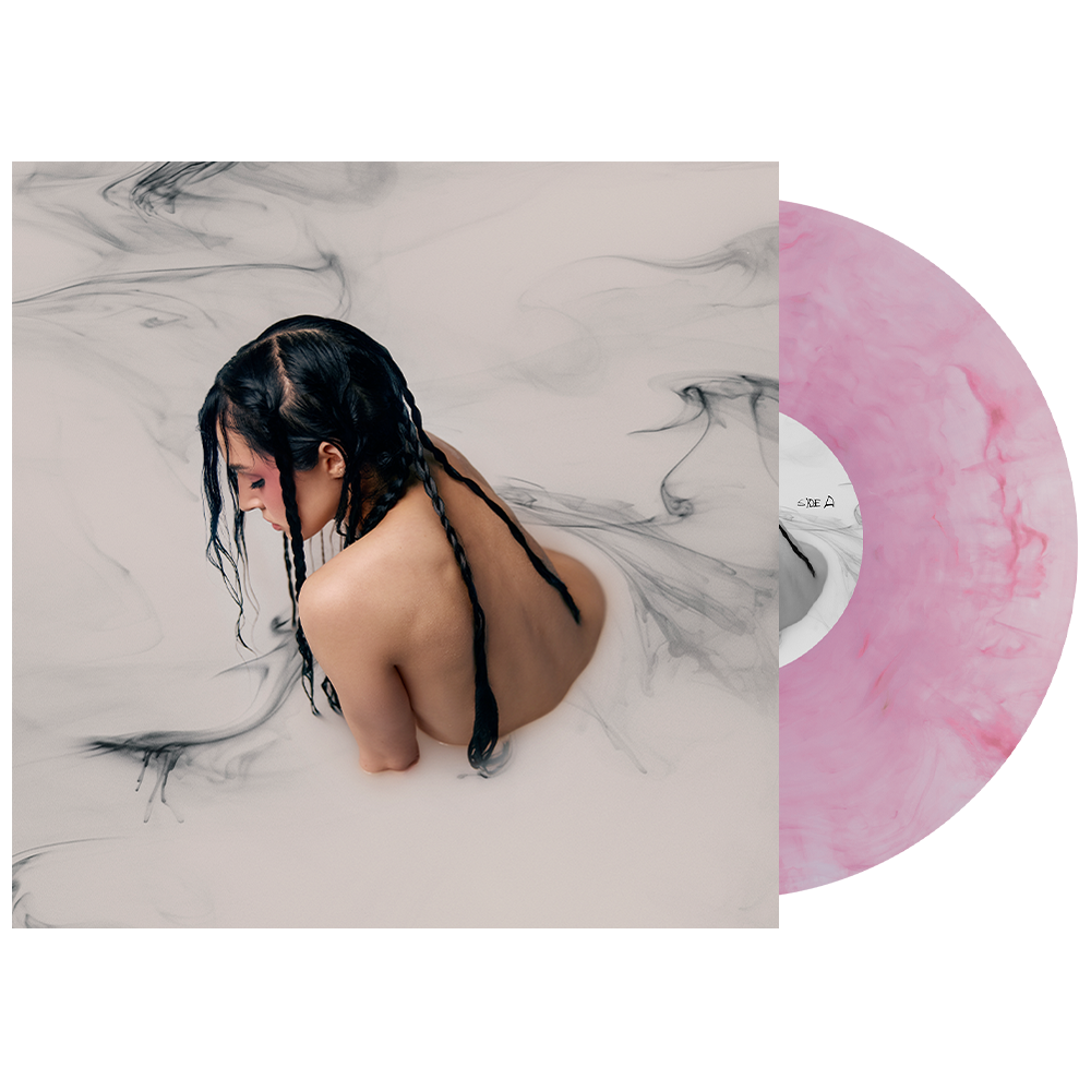 POPPY ‘NEGATIVE SPACES’ LP (Limited Edition, Clear/Pink Marble Vinyl)