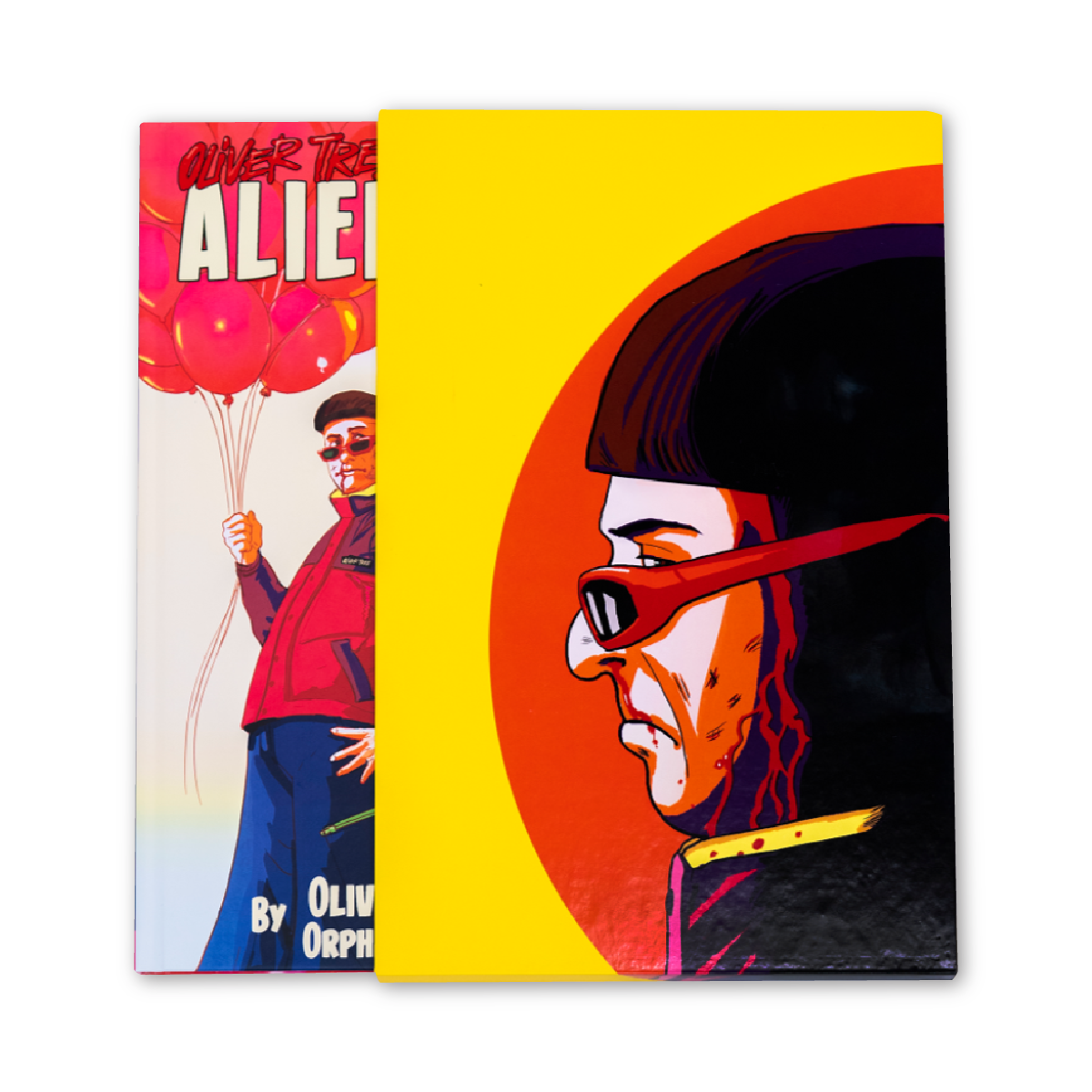 OLIVER TREE VS LITTLE RICKY: ALIEN BOYS - DELUXE BOOK