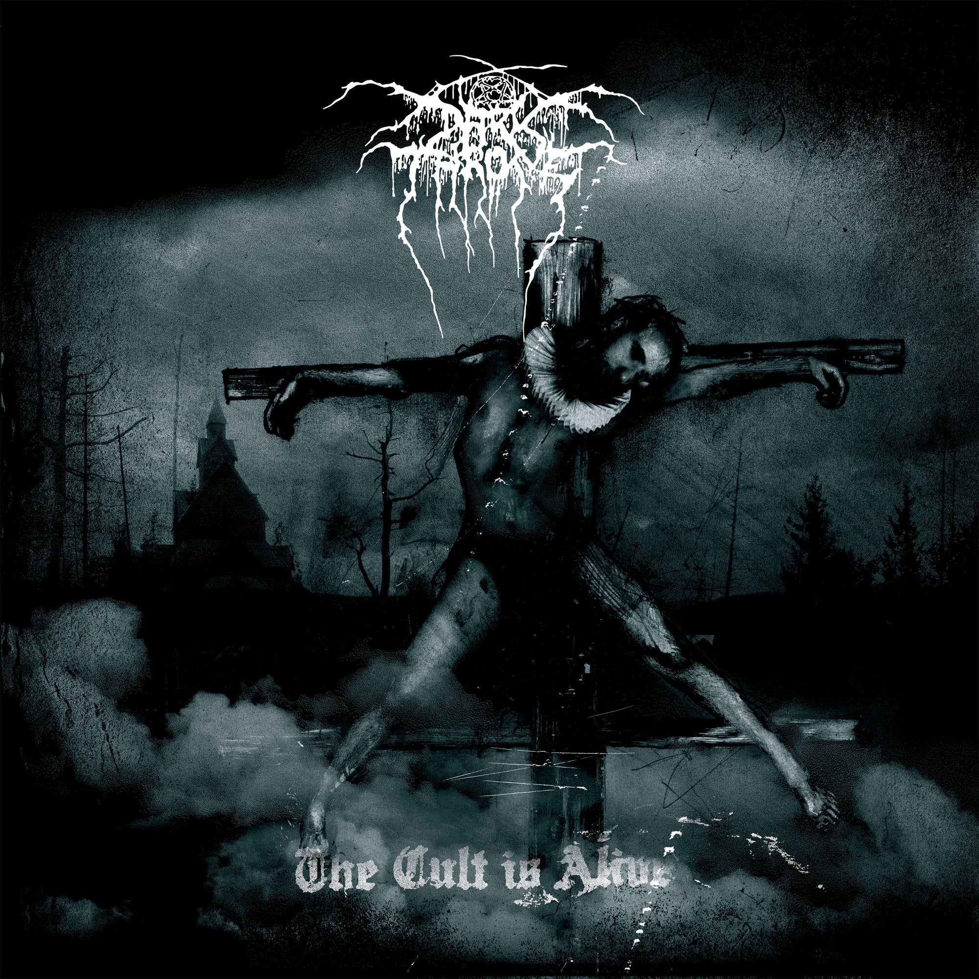 DARKTHRONE 'THE CULT IS ALIVE' 20TH ANNIVERSARY LP (Marble Vinyl)