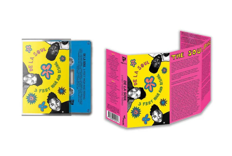 DE LA SOUL '3 FEET HIGH AND RISING' CASSETTE (Blue)